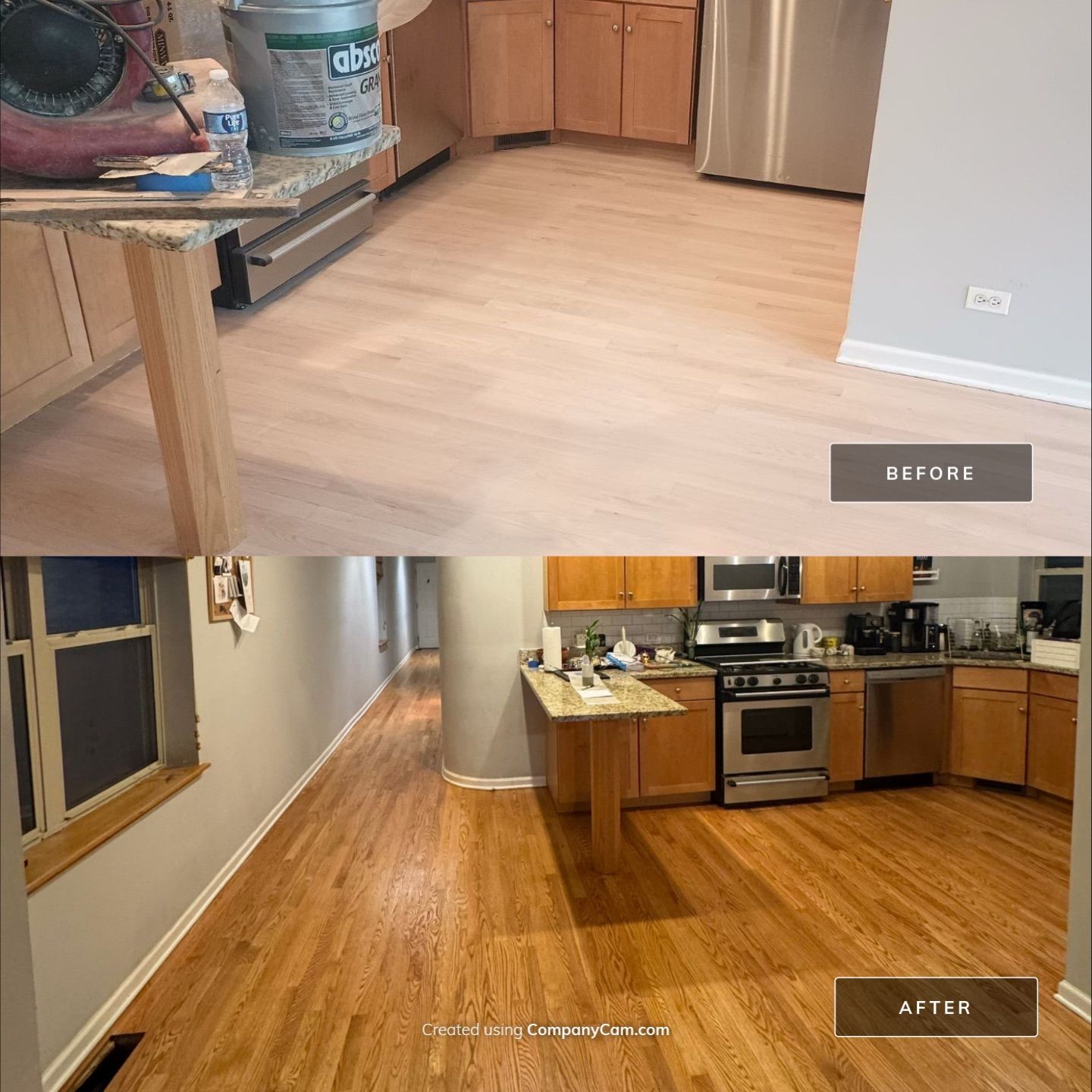 hardwood flooring  by INQUSE GENERAL CONTRACTOR