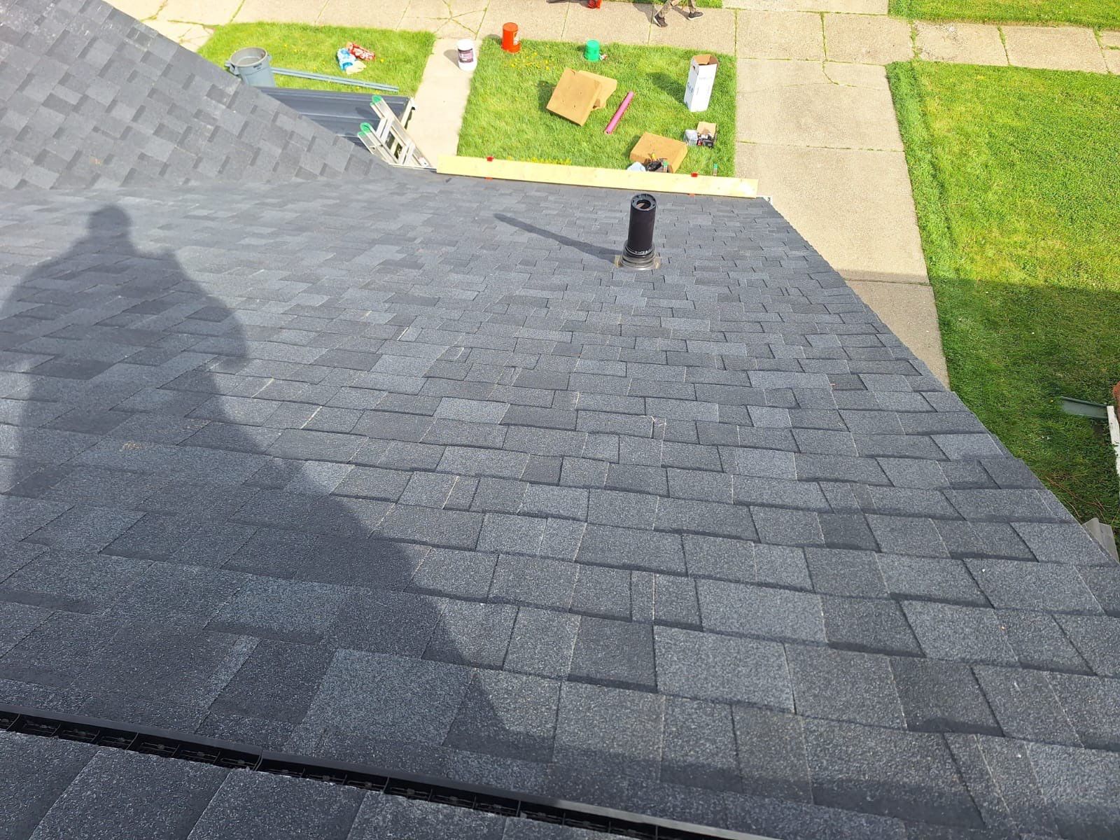 Roof Replacement using Owens Corning Onyx Black by 180 Contractors