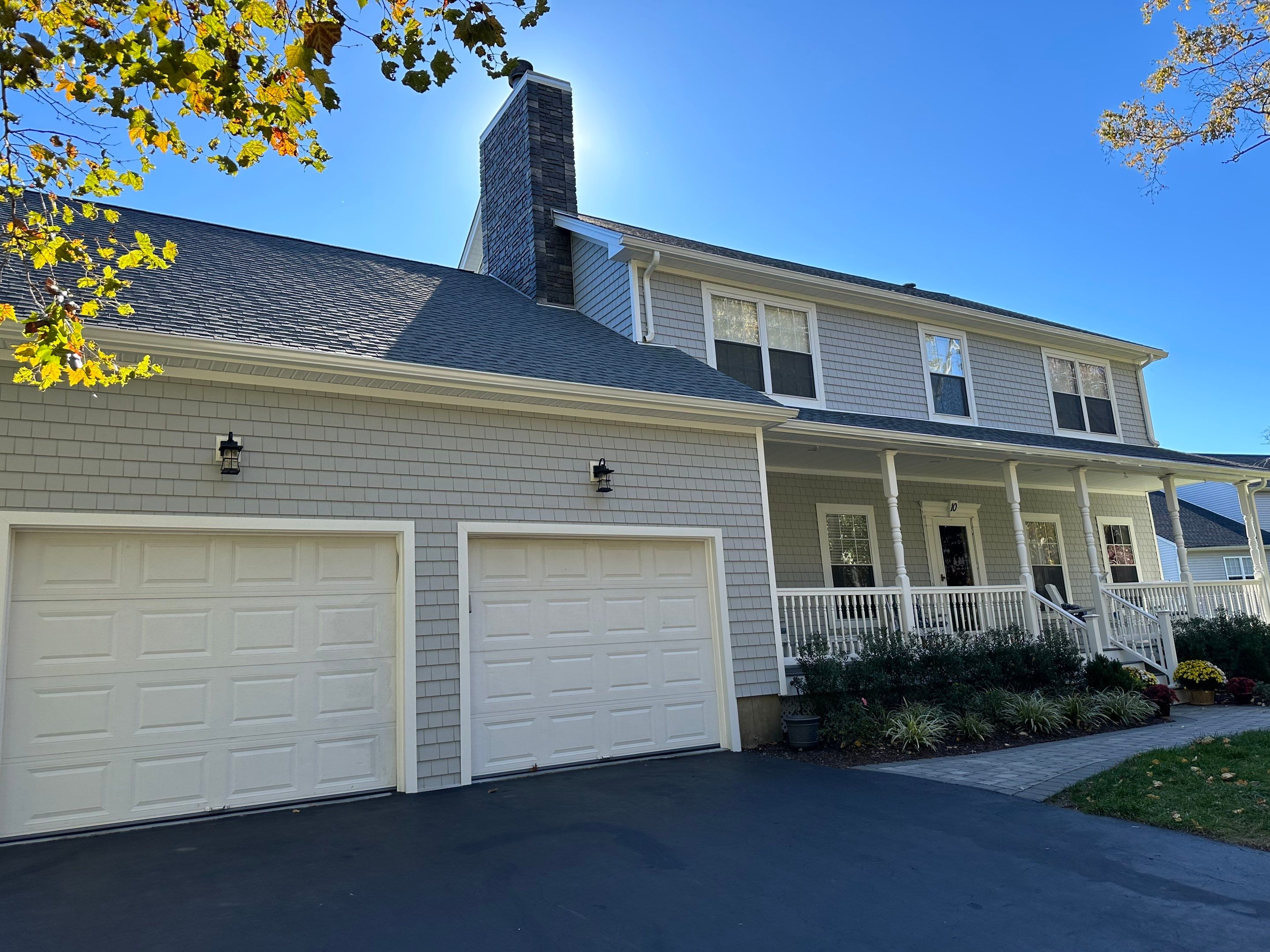 Siding Installation using Certainteed Cedar Impressions Sterling Gray by A Plus Exterior