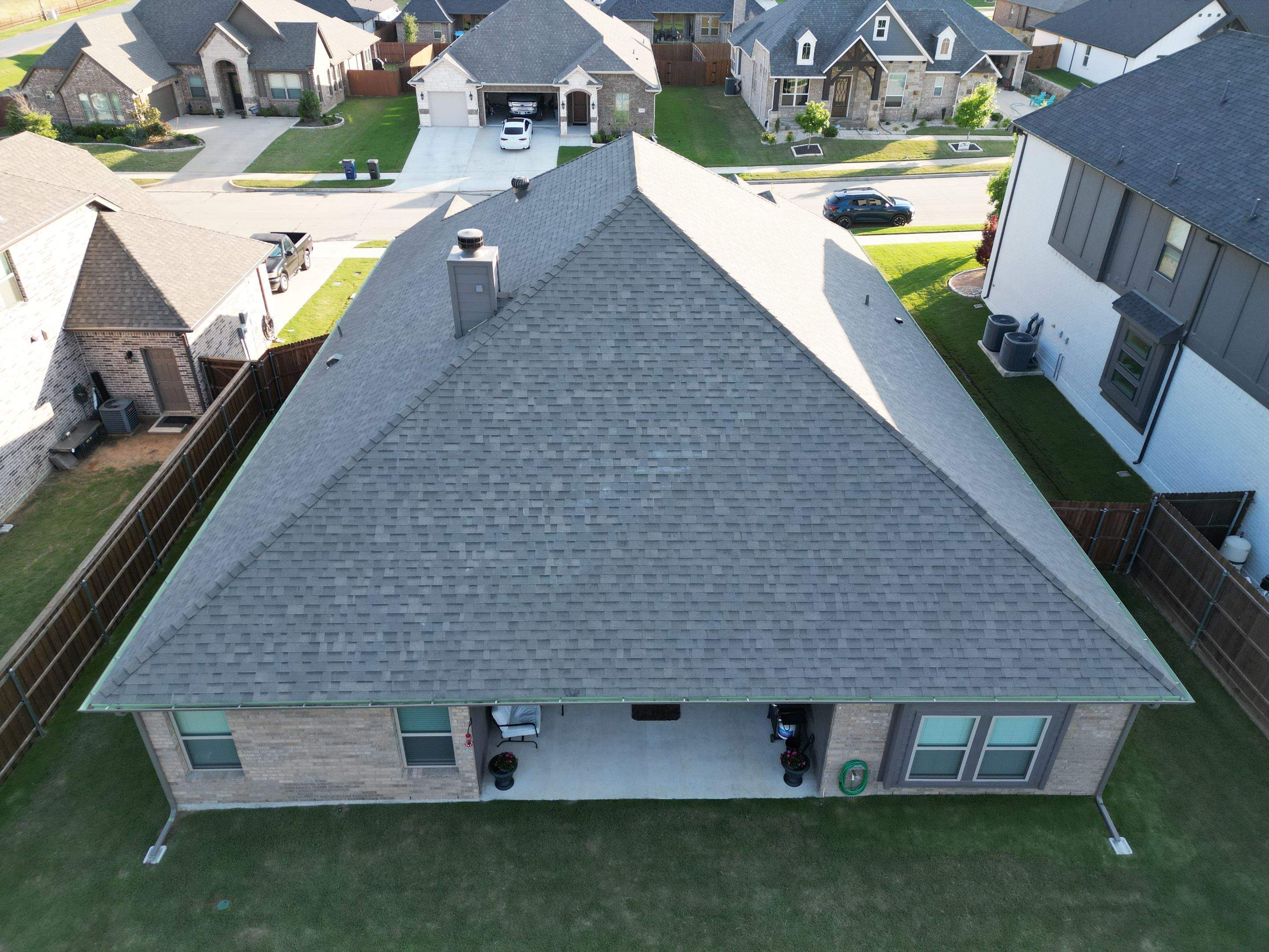 Residential Roofing Installation using Malarkey Vista AR by Harvey Roofing & Construction
