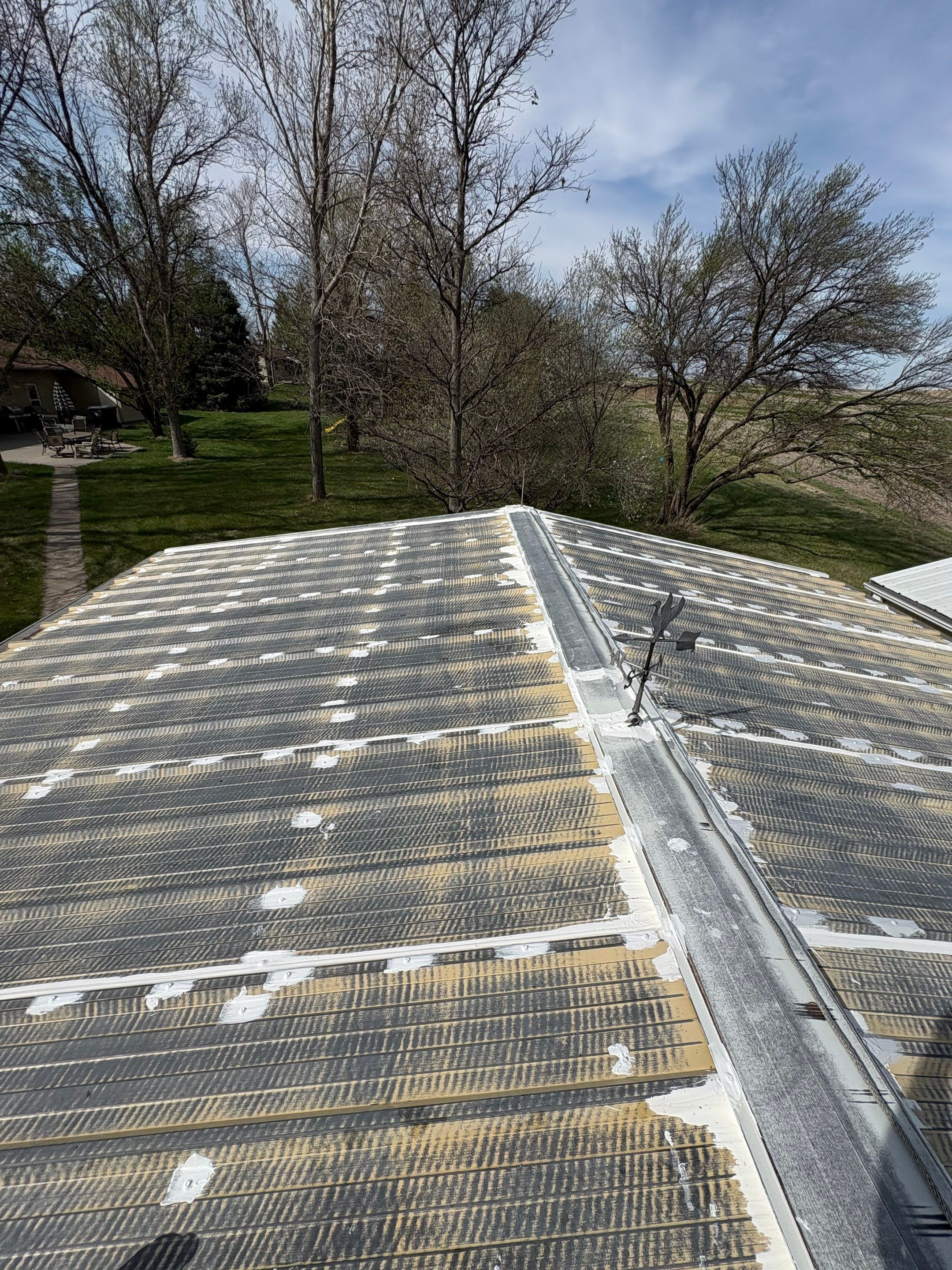 Metal Roof Coating – Weston, Nebraska by Tillotson Enterprises