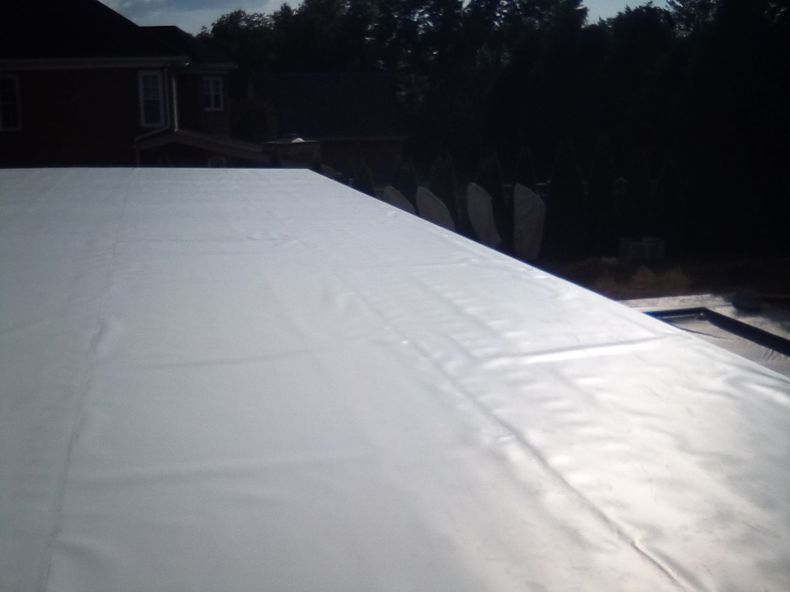 Commercial Roofing Installation using TPO Roofing by Kentucky Commercial Roofing