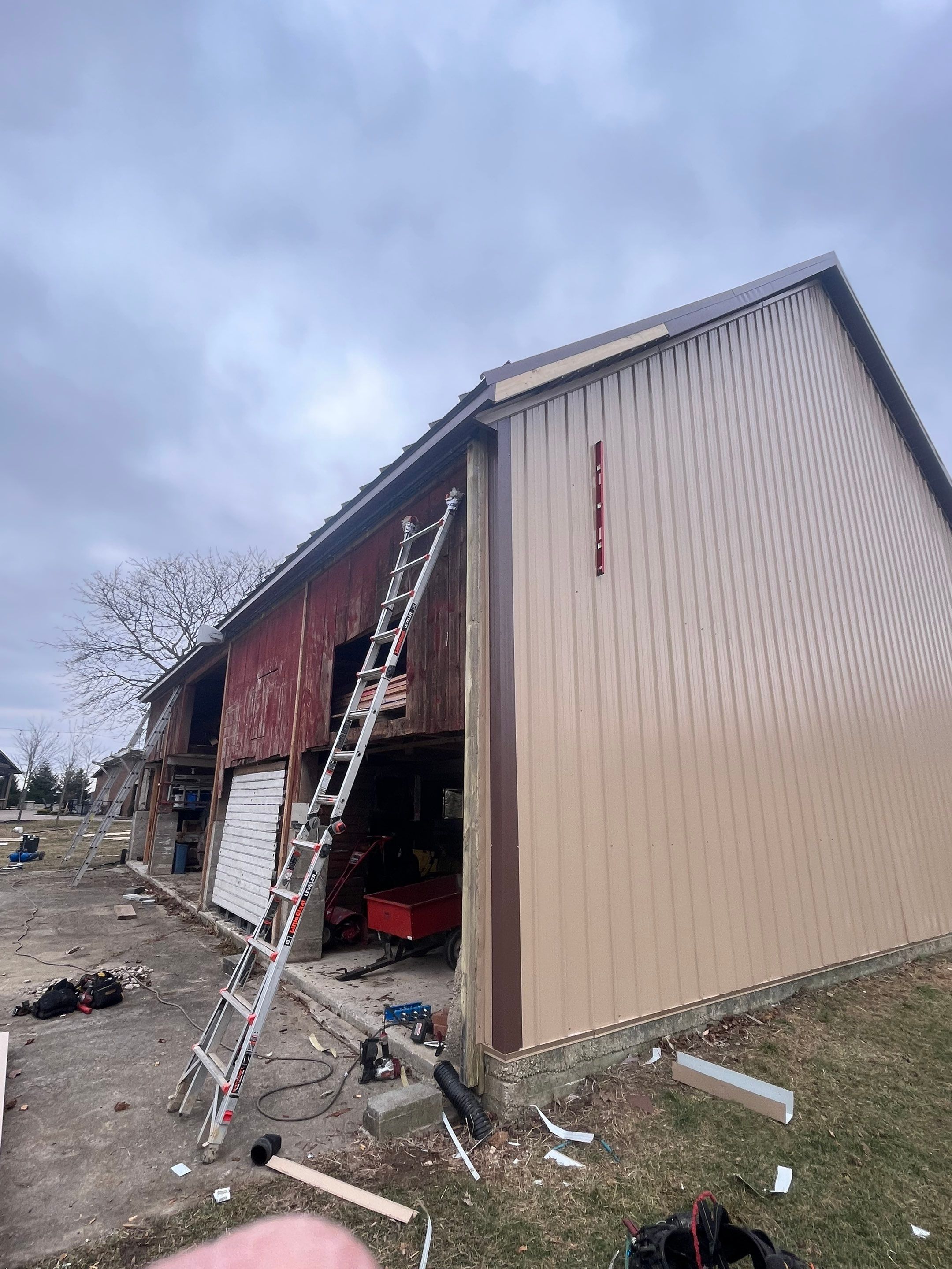 Residential Roofing Installation using Standing seam - Coco Brown by Nitro Roofing and Construction