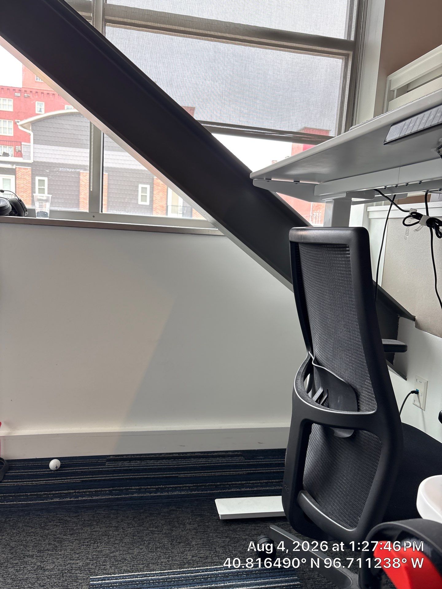 Modern Home Office Setup with Adjustable Standing Desks in Lincoln by CompanyCam Sales Demo