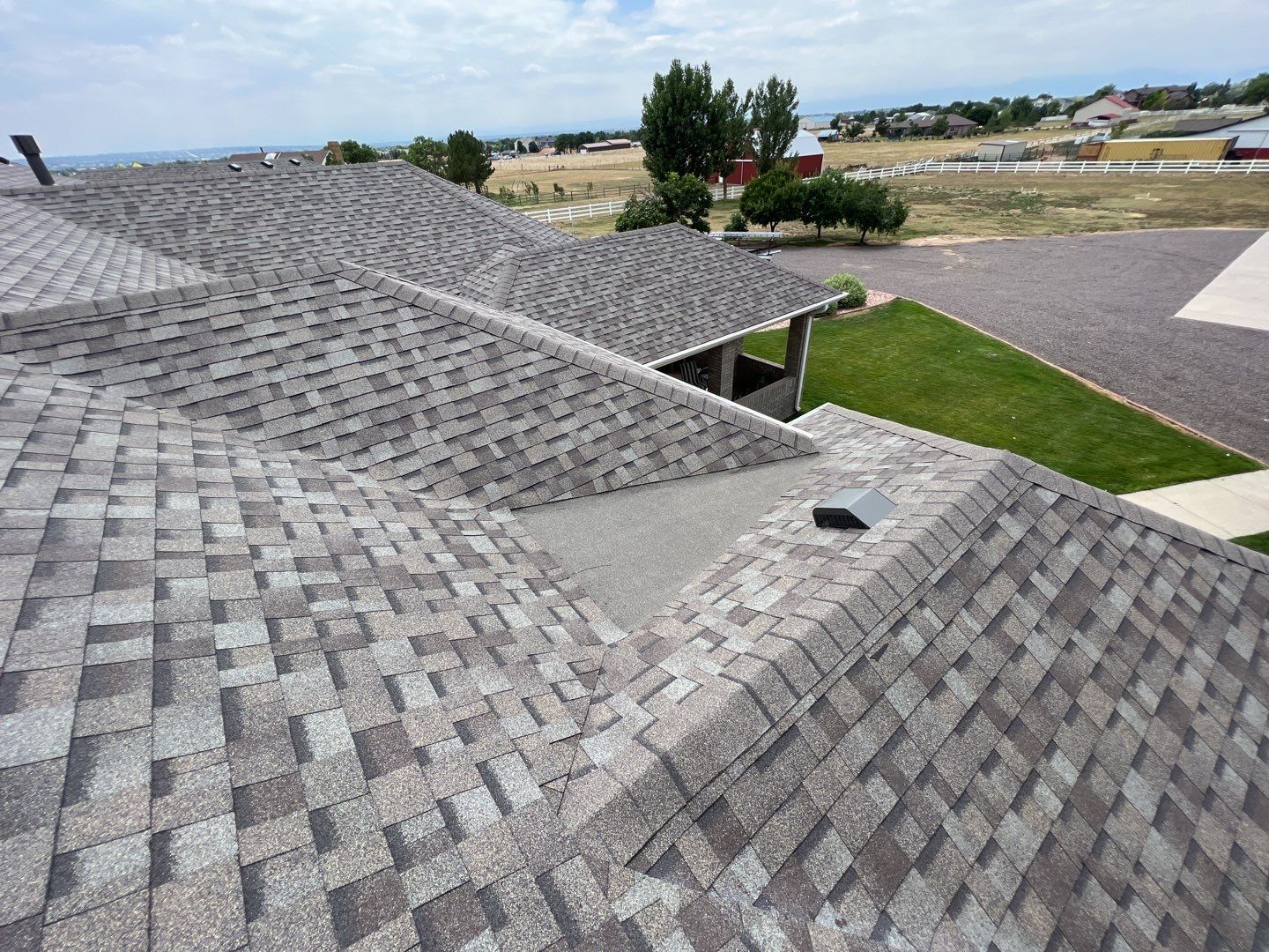 Residential Roofing Installation using Owens Corning TruDefinition - Driftwood  by A to Z Roofing