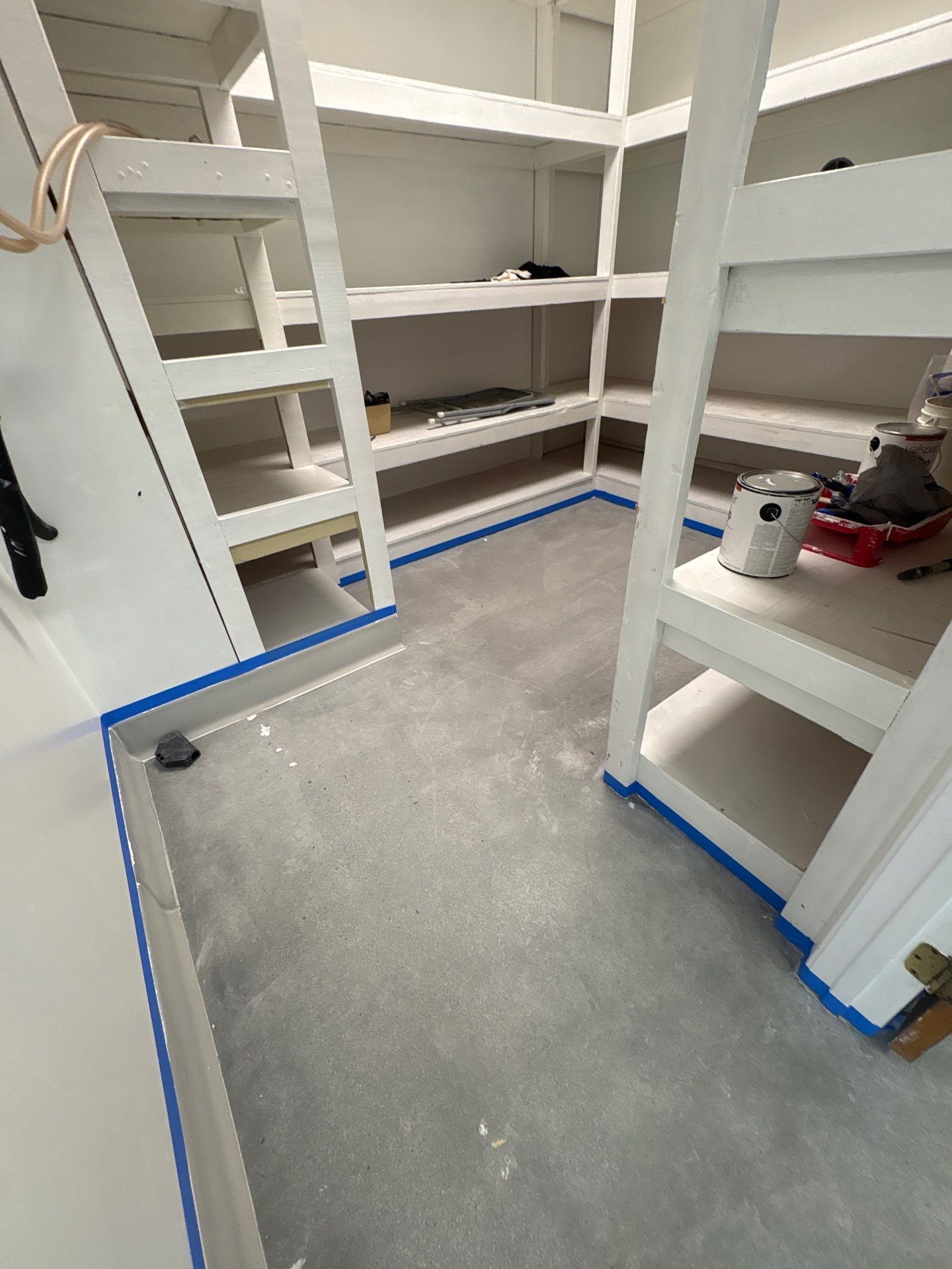 Commercial Kitchen Floor Remodel at Elks, Winchester, VA by Tailored Concrete Coatings
