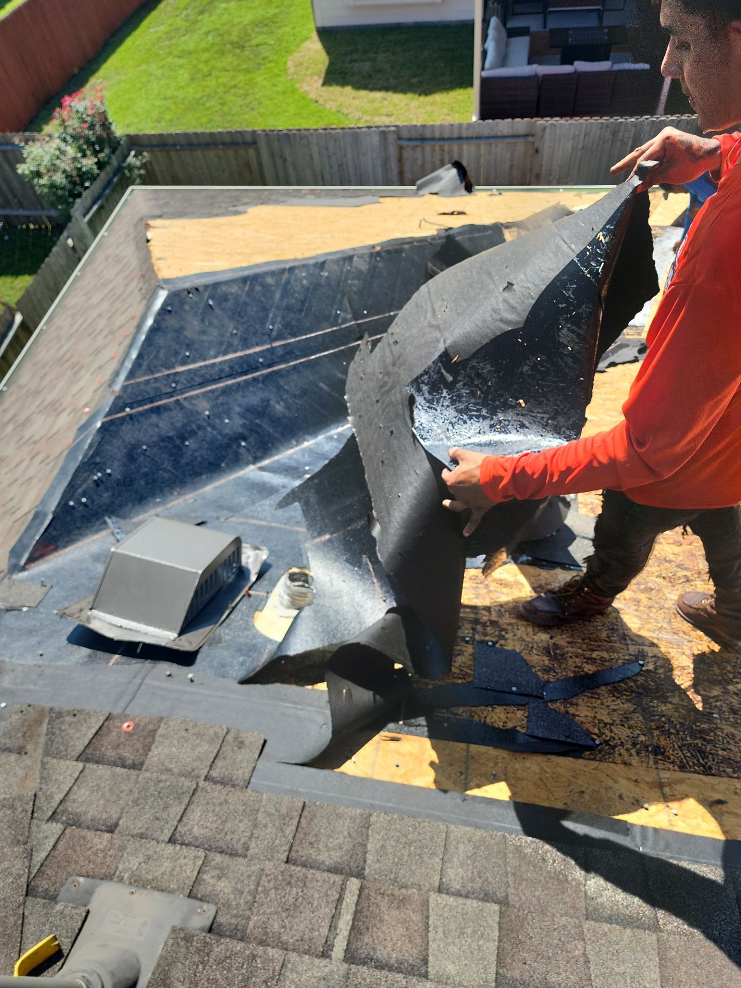 Residential Roofing Repair using Owen's Corning Duration (Lifetime) Shingles by Roof Repair Company