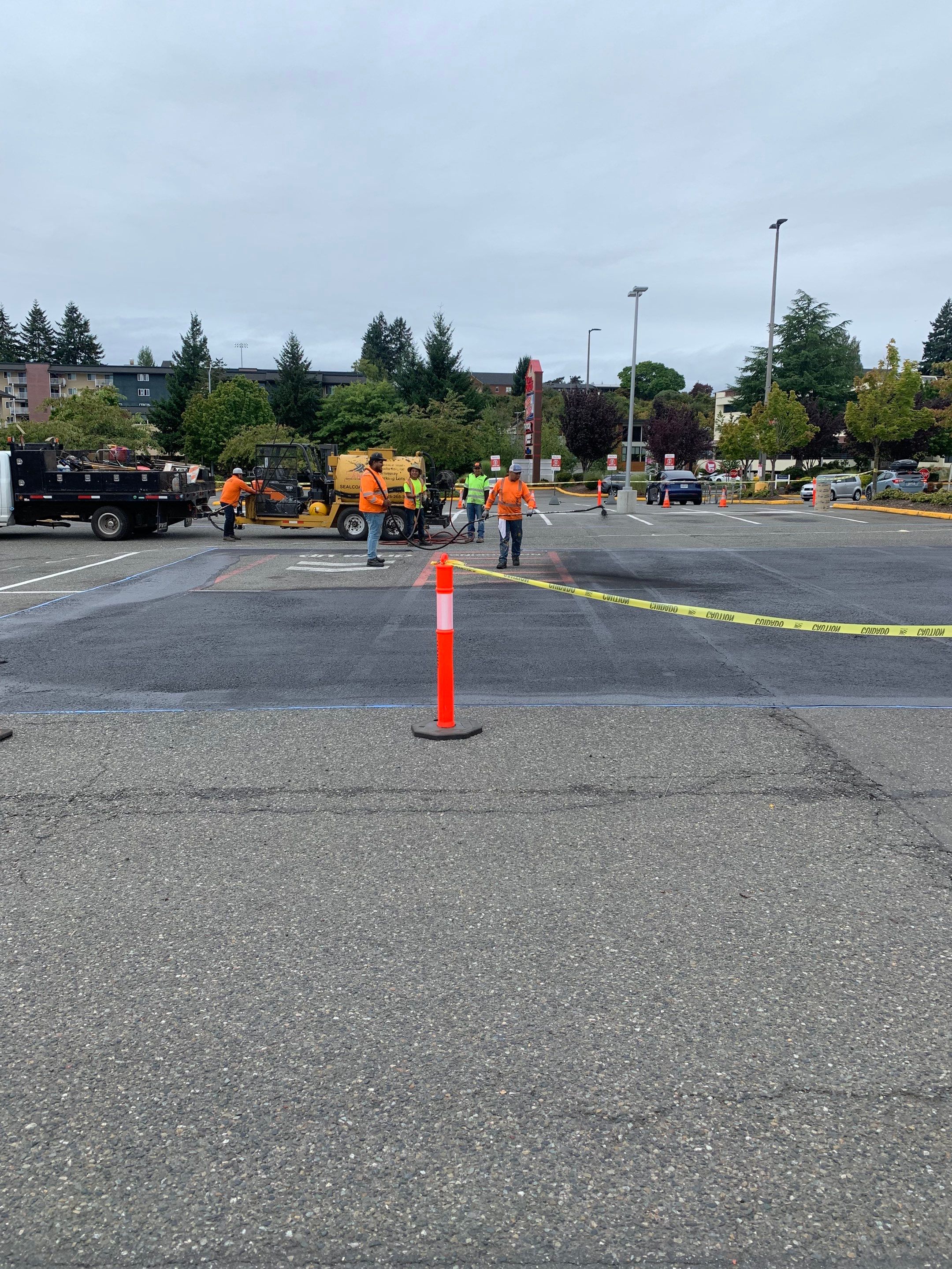 Trisha | Asphalt Parking Lot Repair   by Jireh Asphalt & Concrete Inc 