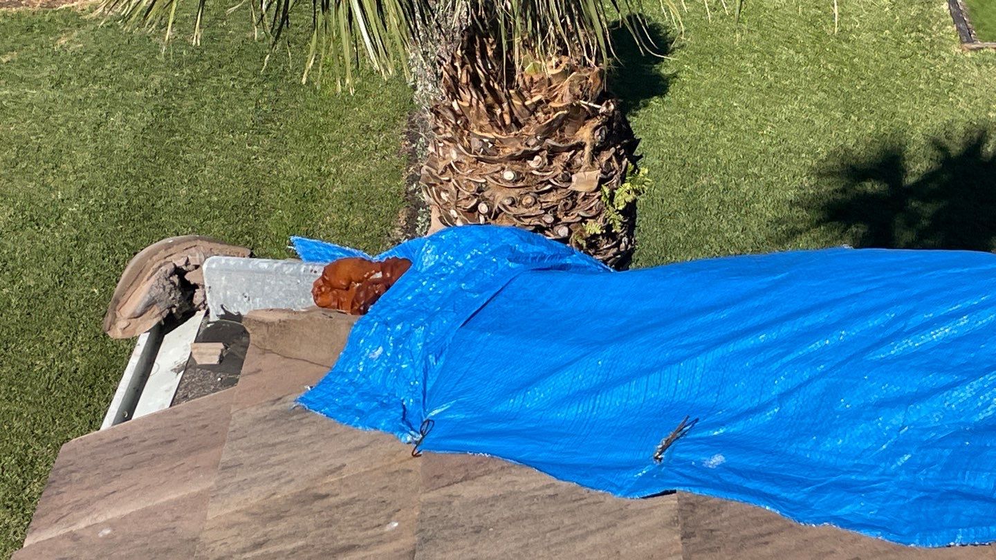 Residential Roofing Repair using Concrete Tile by Four Peaks Roofing