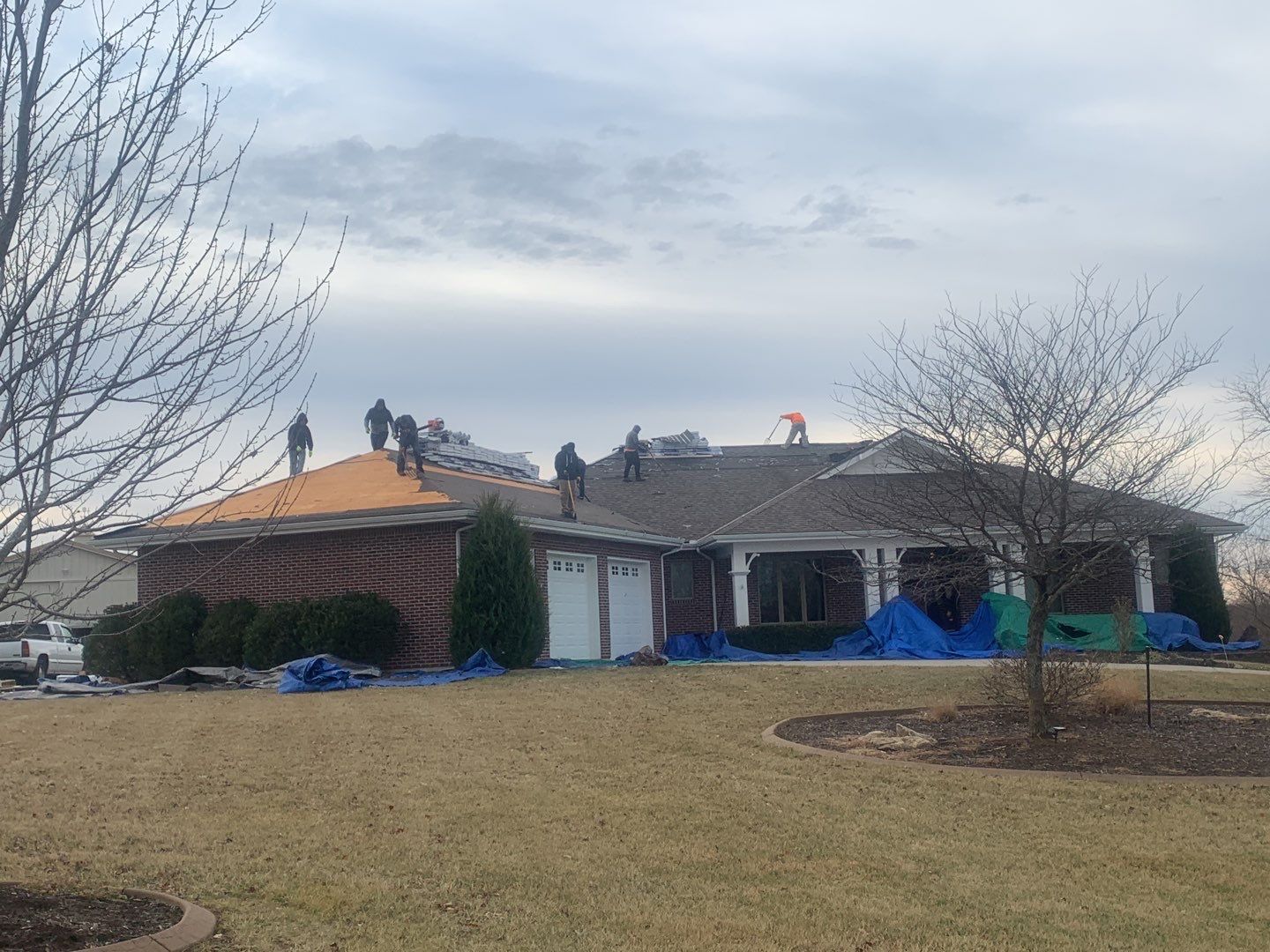 Residential Roofing Installation using GAF Timberline roof by EEC  Windows, Siding & Roofing 