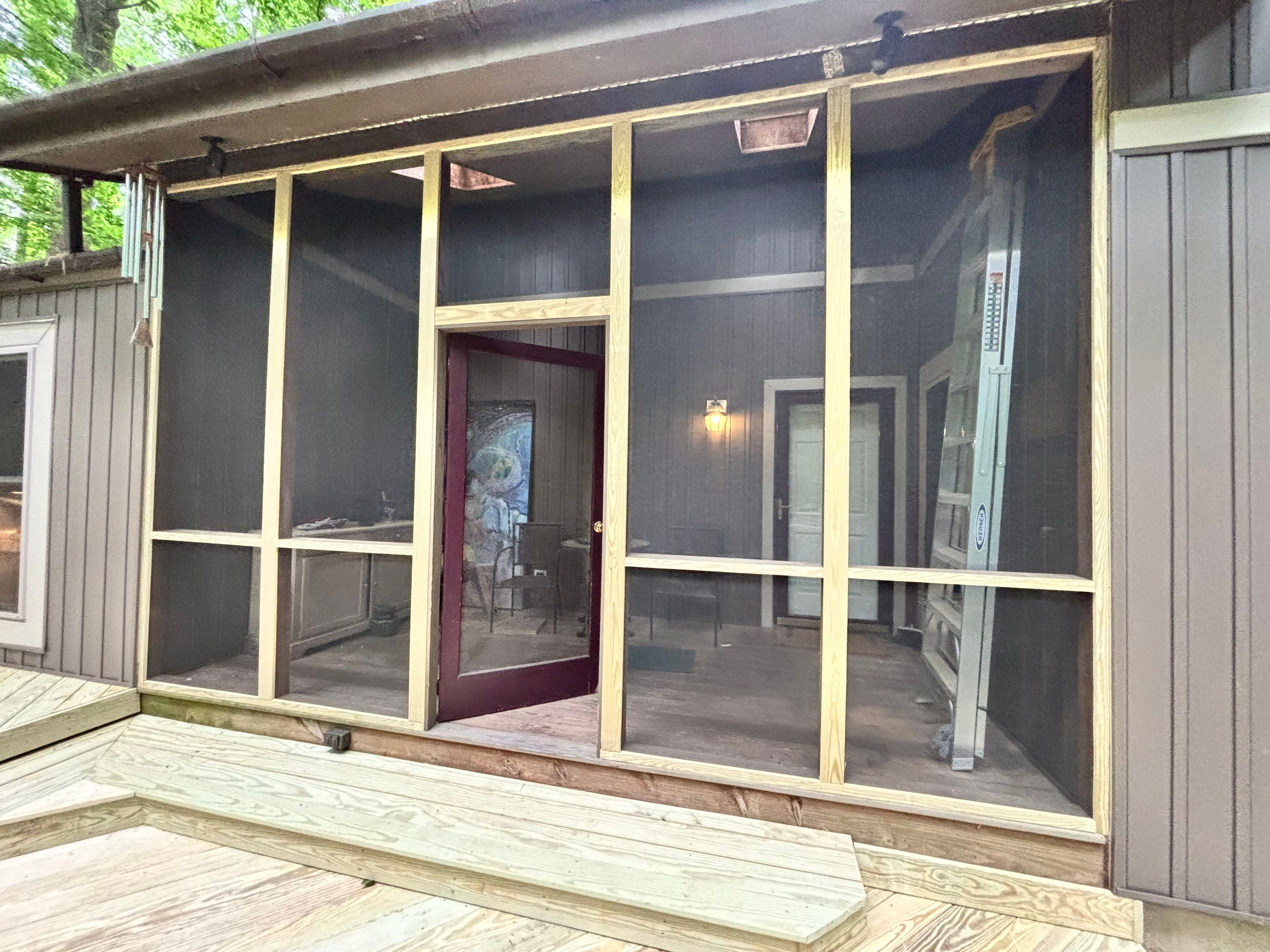 Deck Resurfacing, Siding Full Replacement, and Screened Porch Renovation in Chapel Hill by The Remodeling Company