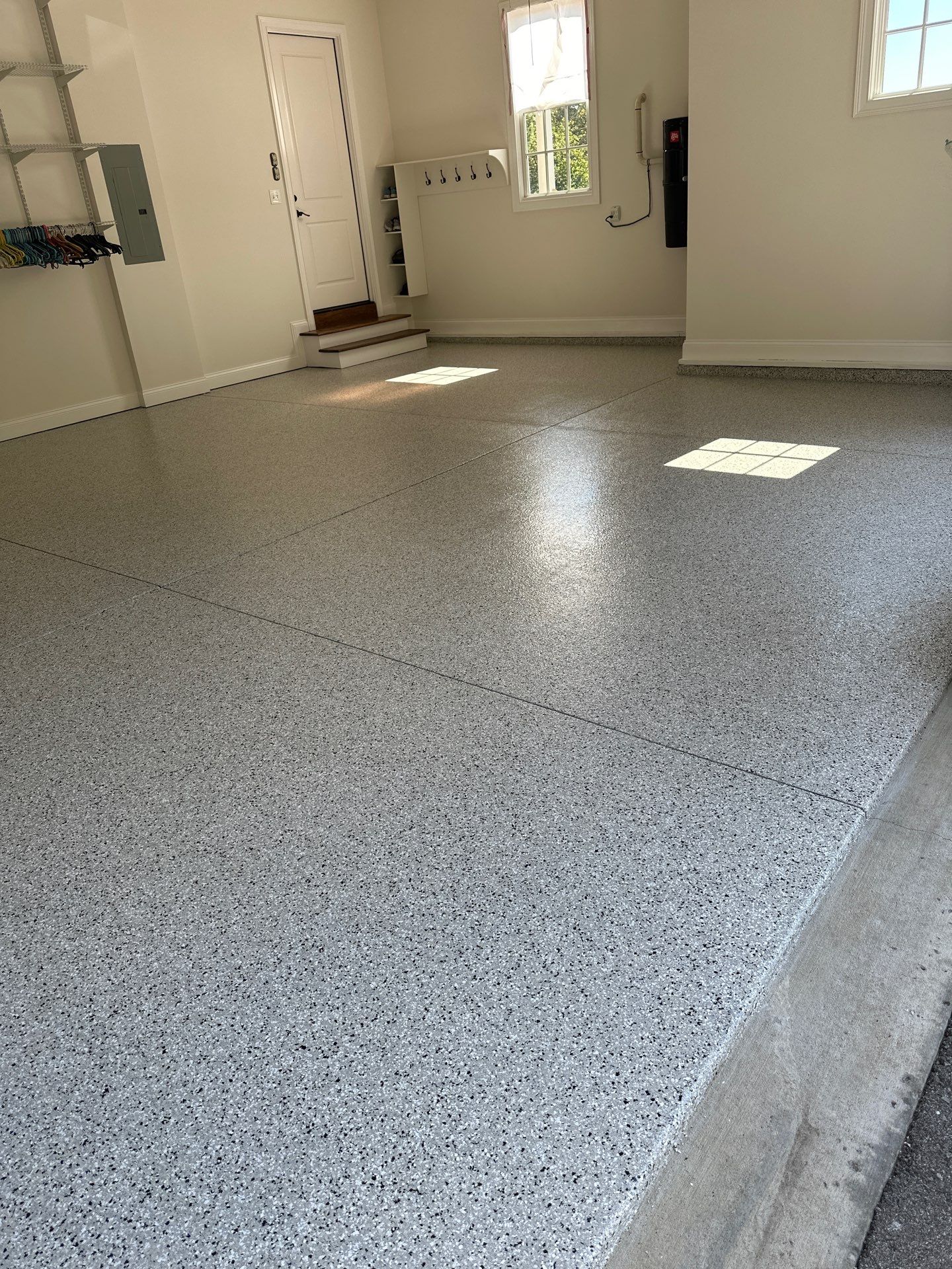 Garage Floor Coating using Cabin Fever by My Garage Floor Guys