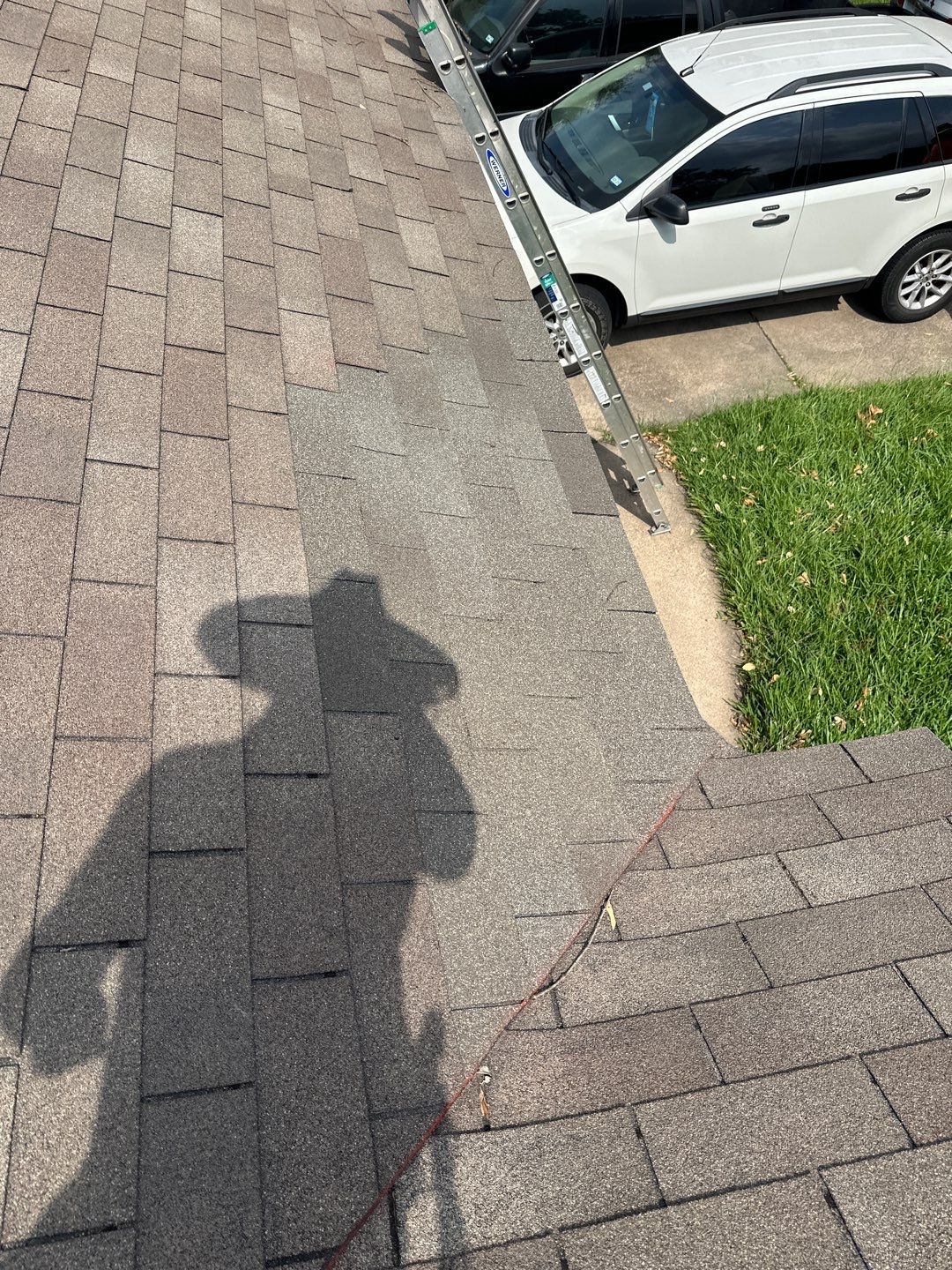 Hail Damage using Owen's Corning Duration (Lifetime) Shingles by Roof Repair Company