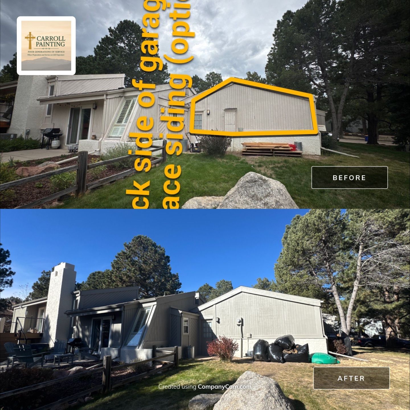 Siding Restoration in Rockrimmon by Carroll Painting LLC