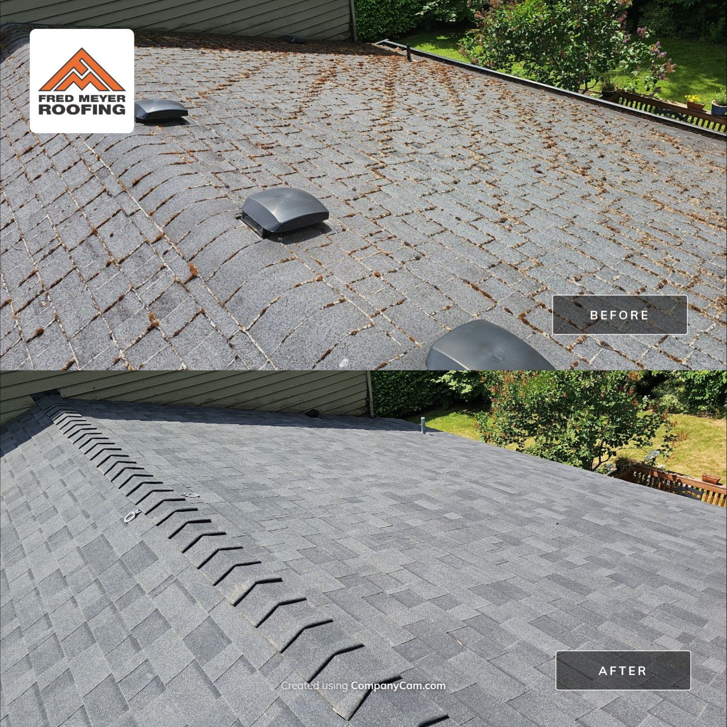 Roof Project in Seattle by Fred Meyer Roofing