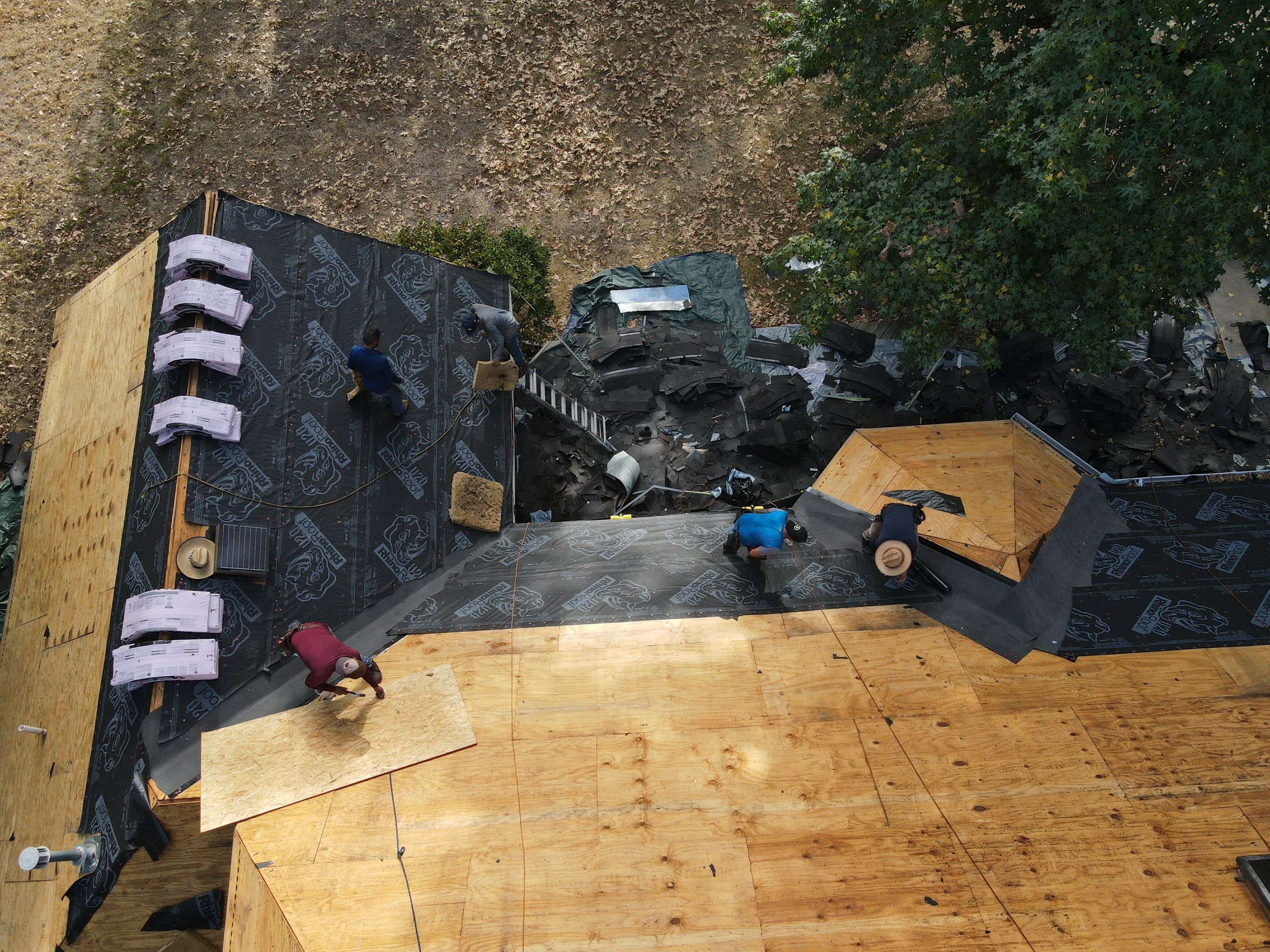 Residential Roofing Installation using Owen's Corning by Roof Concepts Construction