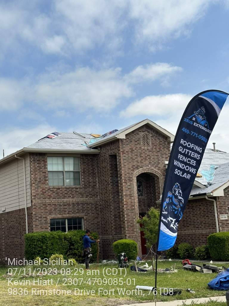 Project in Fort Worth by Zeus Exteriors