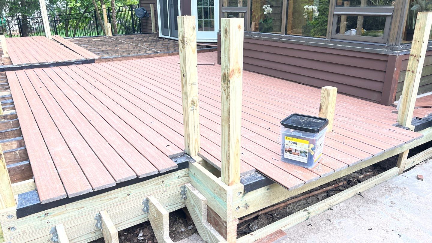 Deck resurface in Berkeley heights by deck guardian