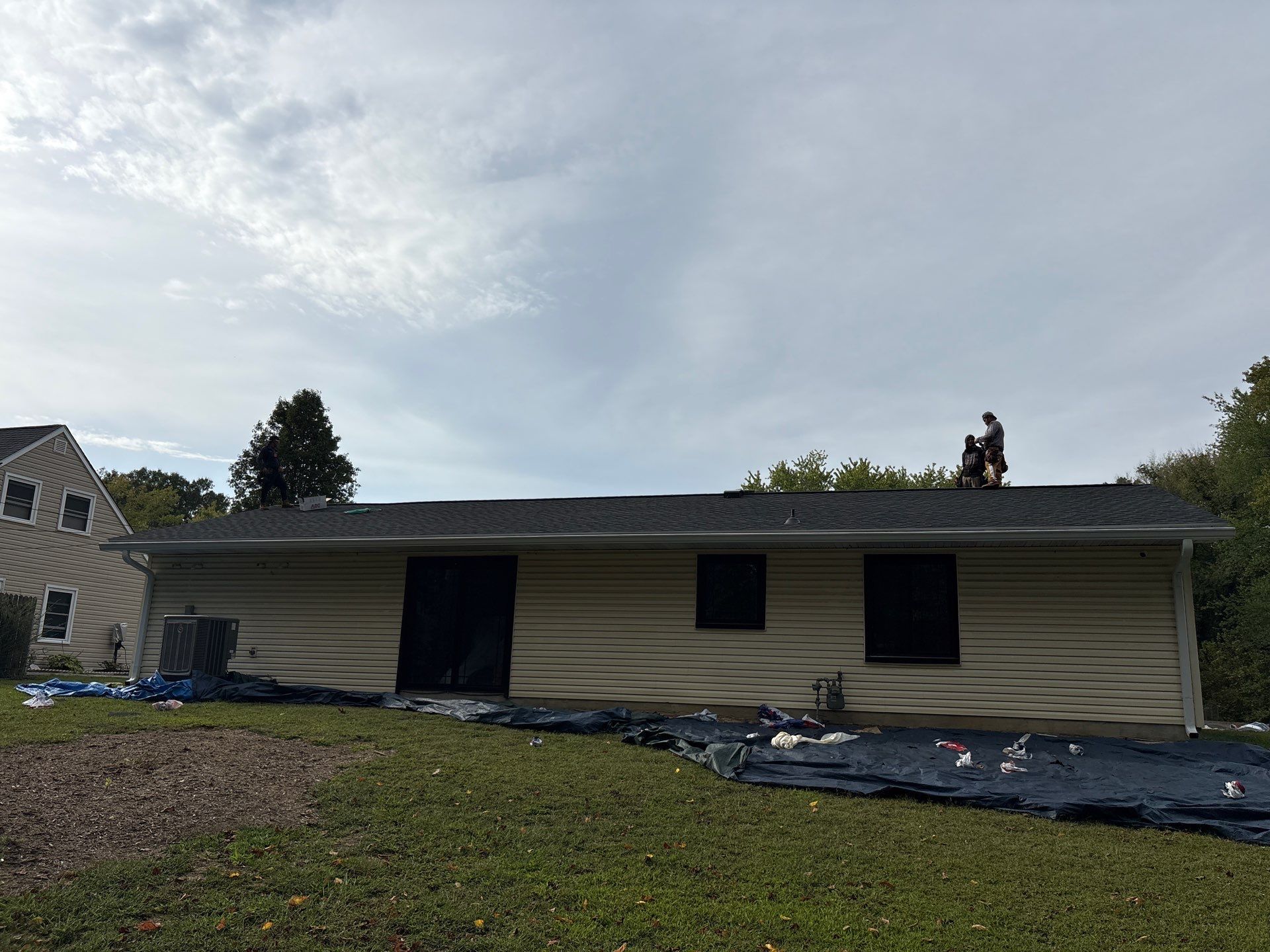 Roof Installation using GAF Timberline HDZ by ExteriorPros