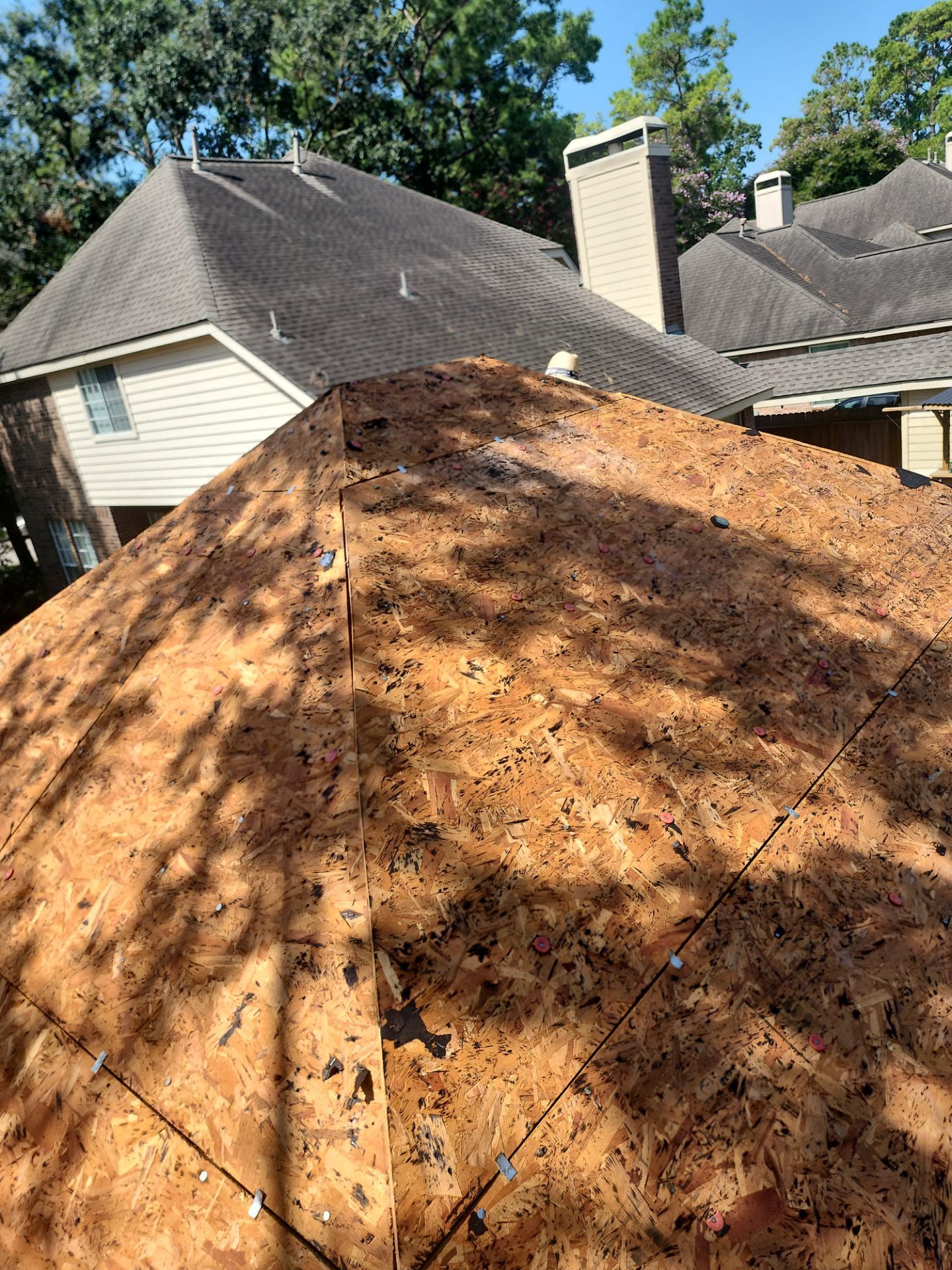 Residential Roofing Installation using Owen's Corning Duration (Lifetime) Shingles by Roof Repair Company