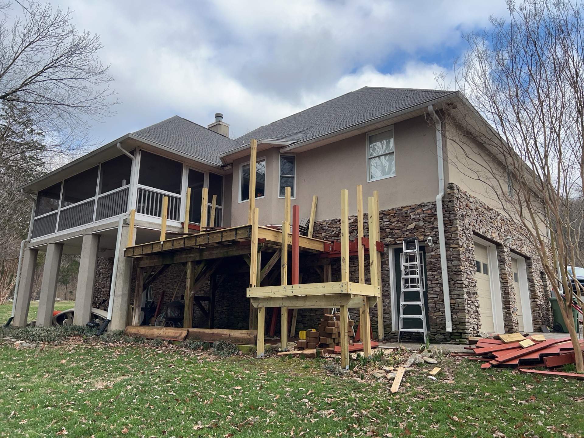 EIFS Replacement Using Hardie Plank by Freedom Exteriors