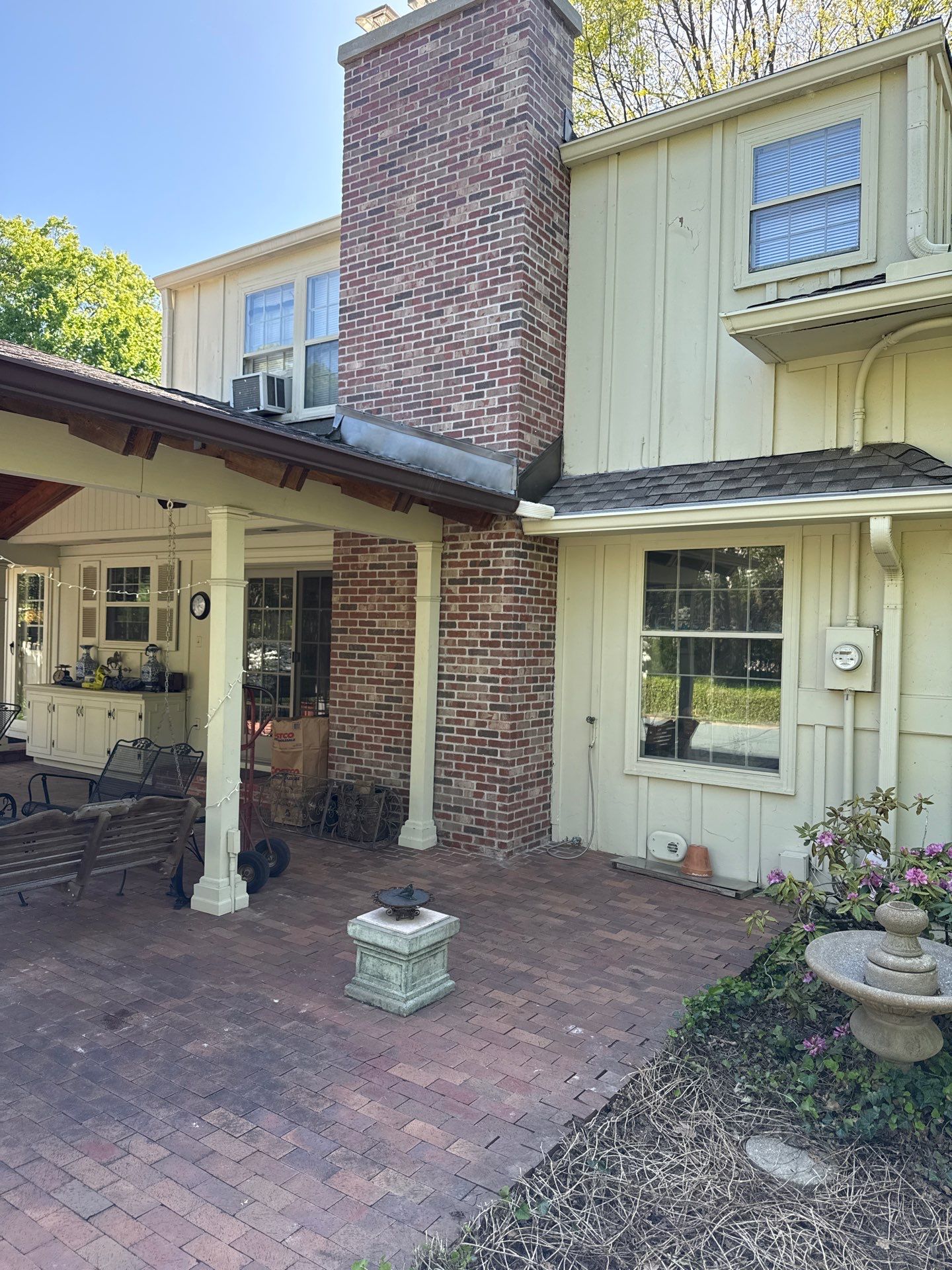 Residential Roof Replacement and Chimney Repair in Leawood by Summit Roofing