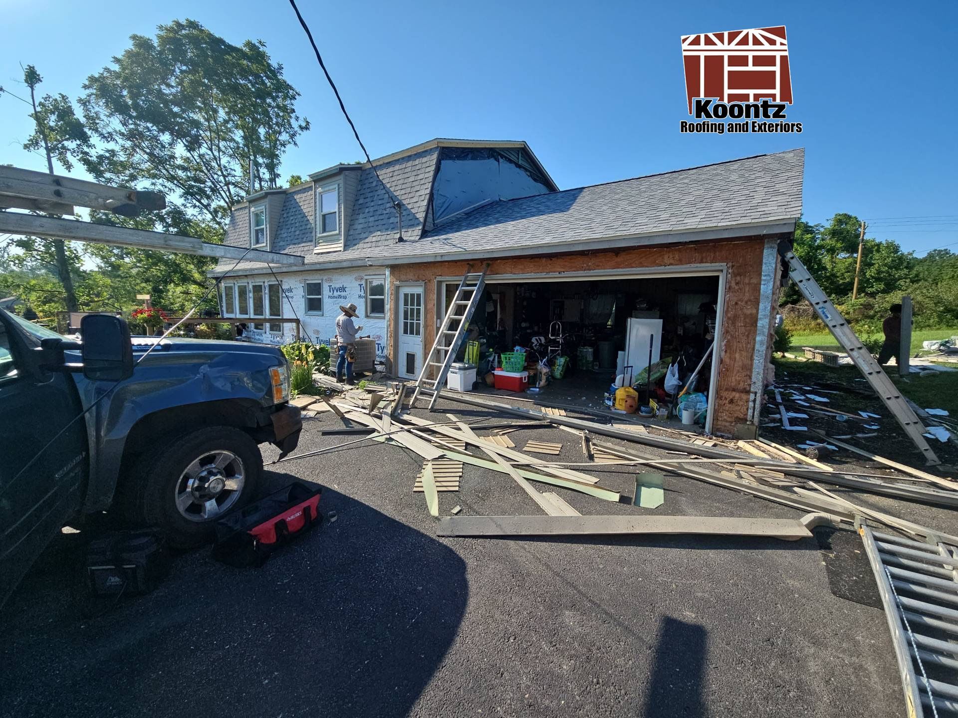 Roof & Exterior Installation by Koontz Construction