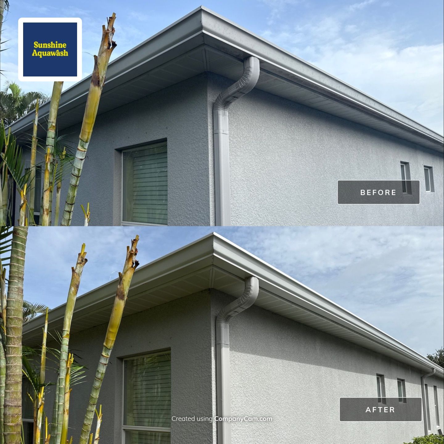 Pre-Sale Exterior Cleaning – Forest Creek Community, Parrish, FL by Sunshine AquaWash