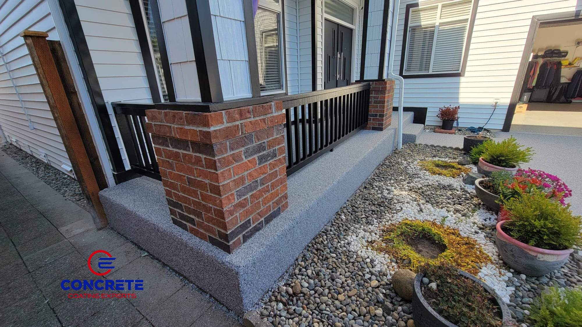 Poseidon Patio and Driveway by Concrete Coating Experts Inc.