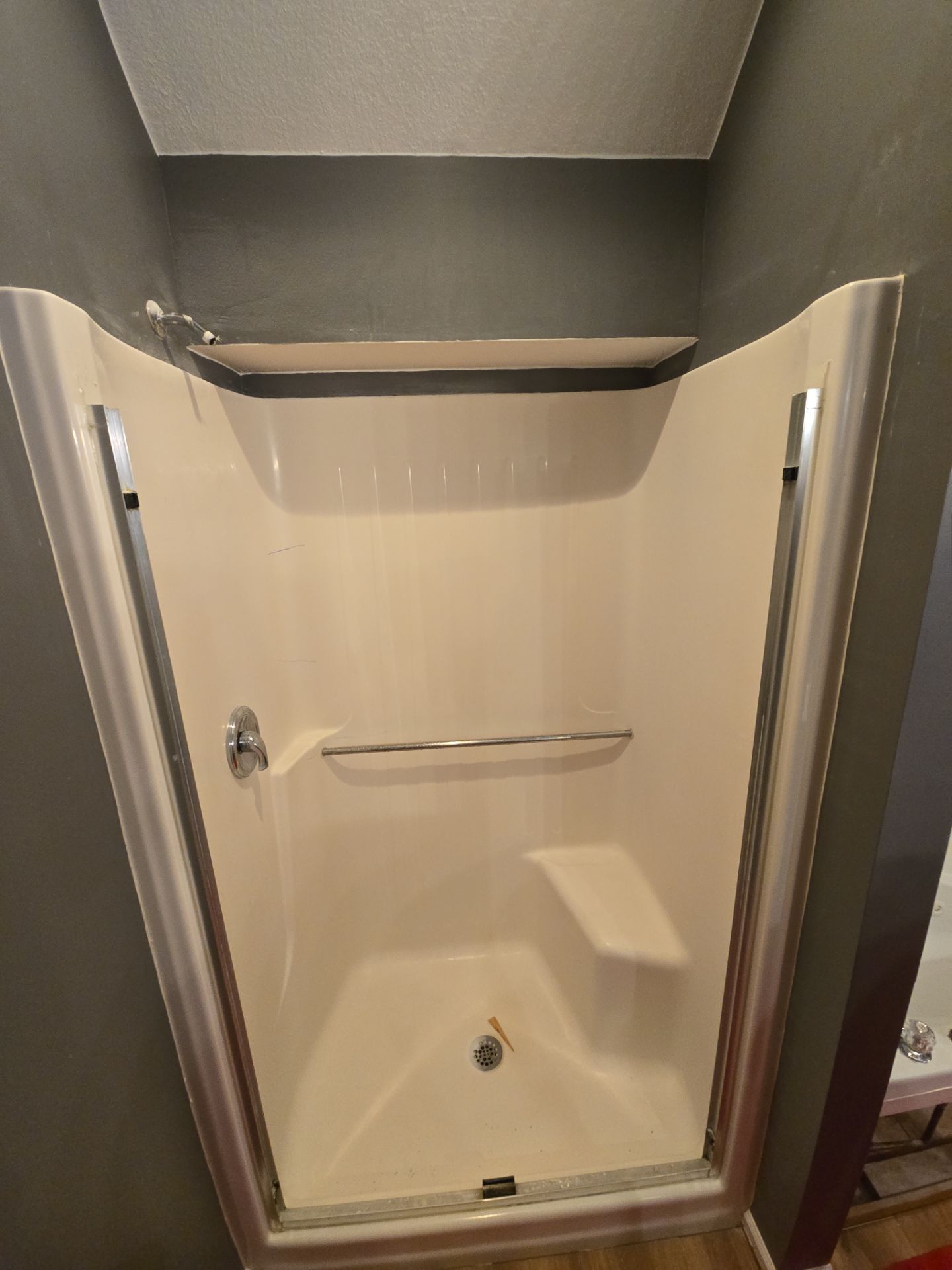 Bathroom Addition using Acrylic by The Shower Company