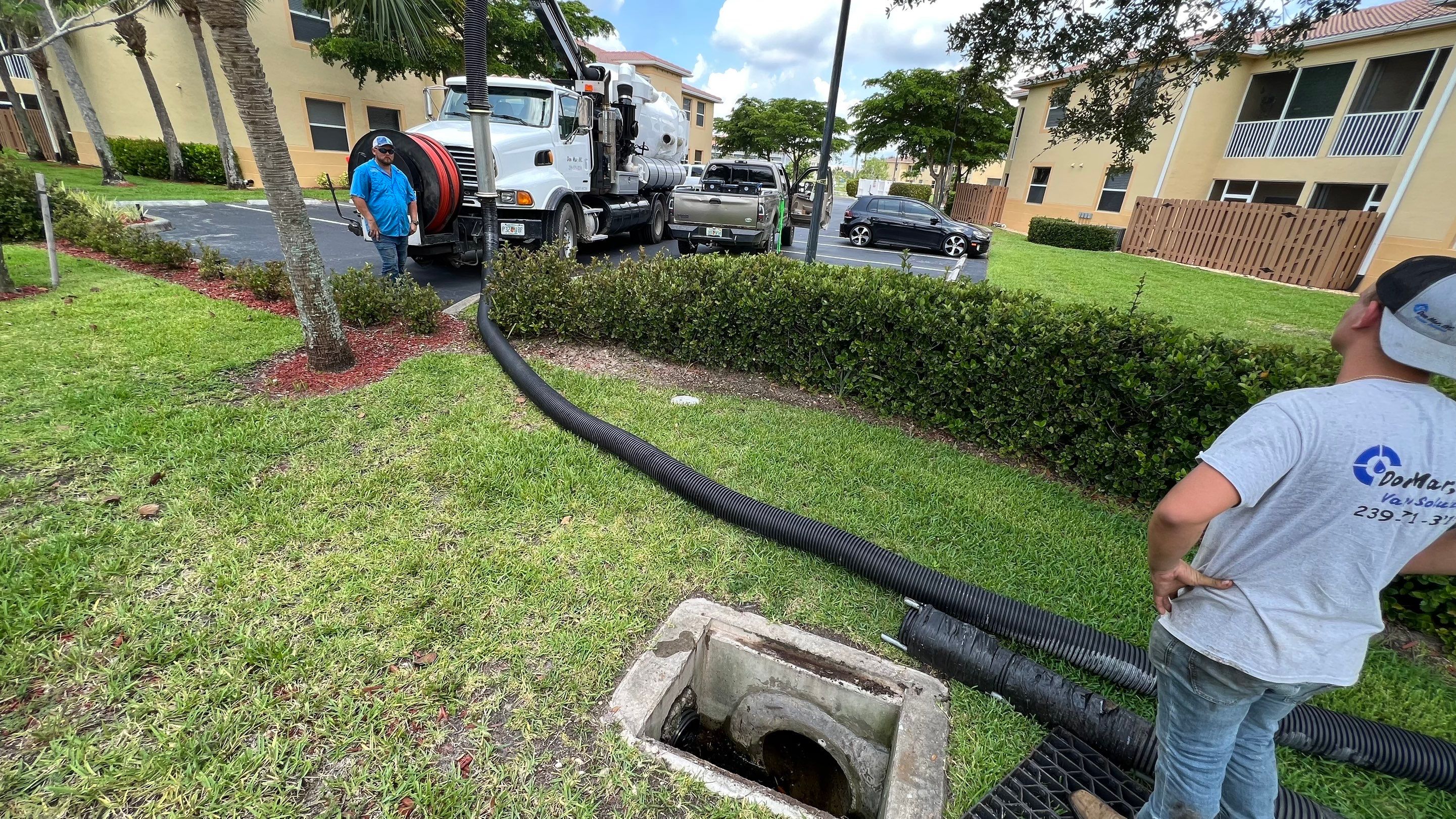 Condo Storm Water System Maintenance by APS Power & Water