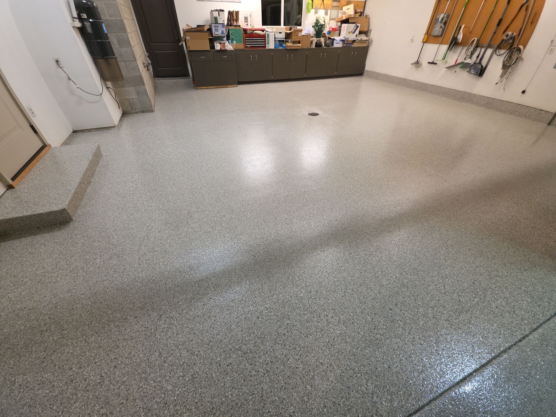 Garage and Entryway Concrete Coating Transformation in Clarkston Washington by Croc Coatings, LLC