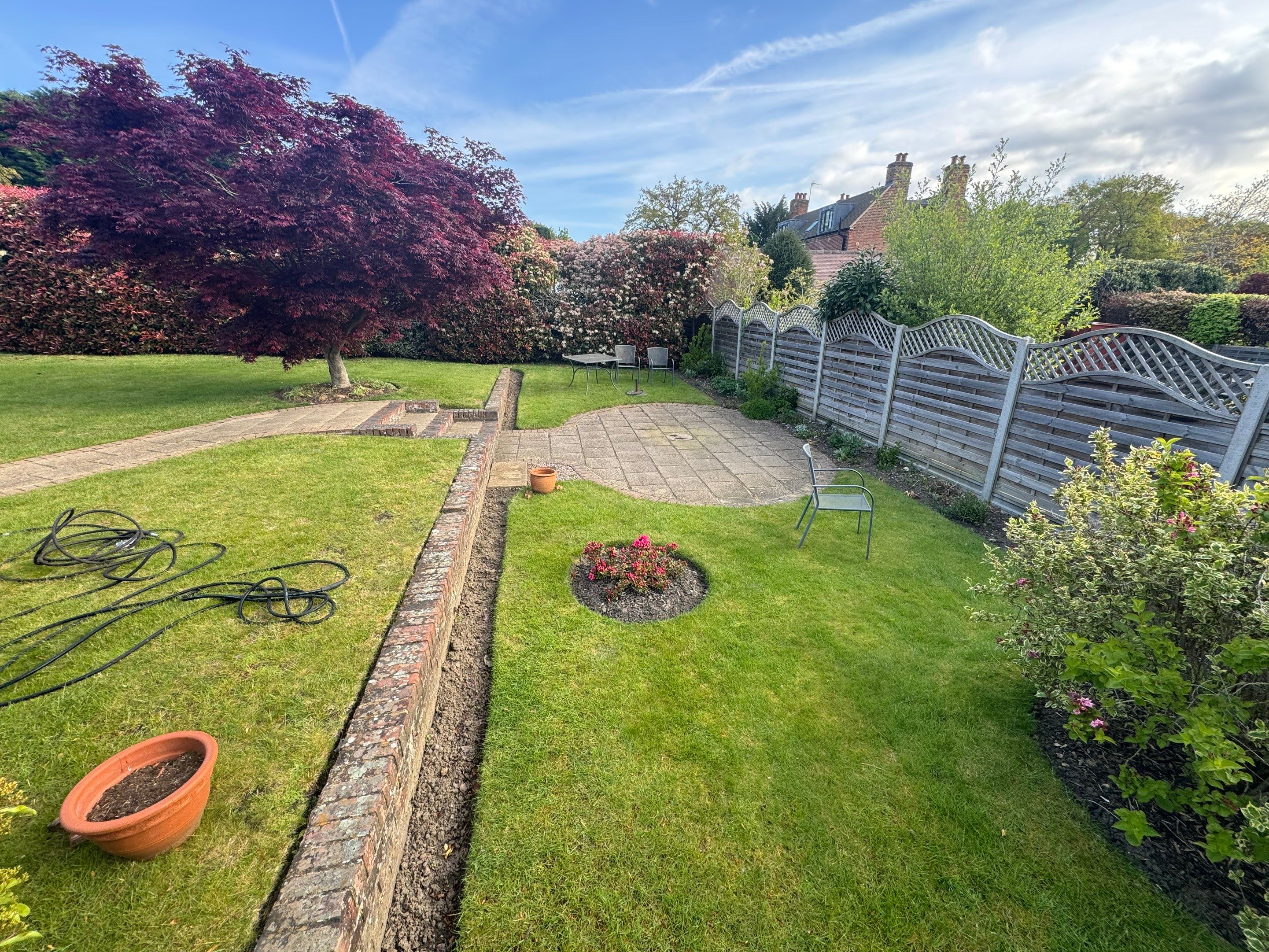 Patio Area Spring Clean using honda 21 ltr/min by Ges Exterior Cleaning ltd