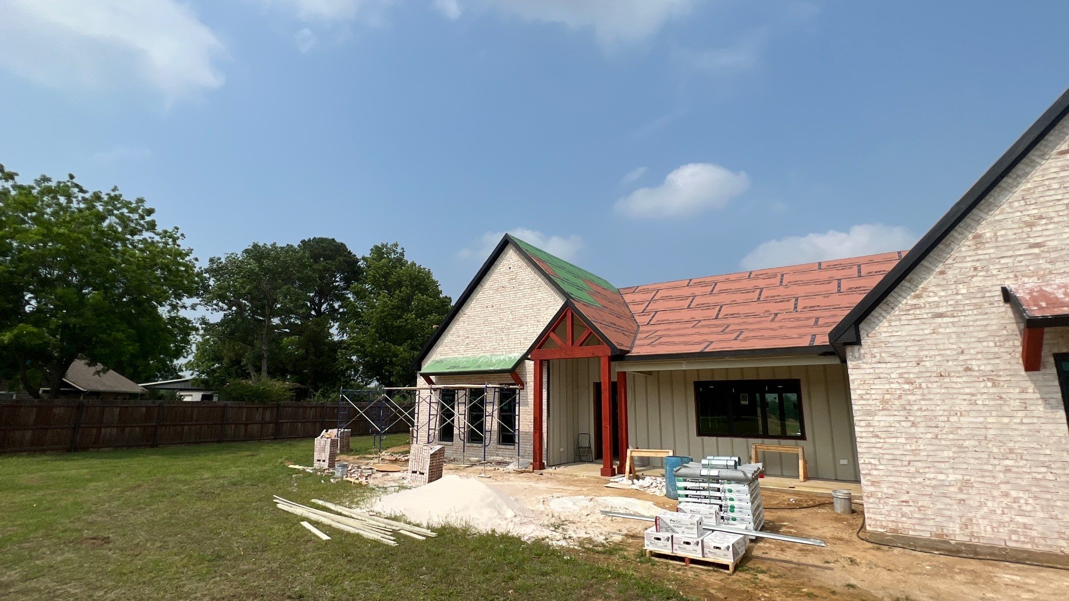 Residential Roofing Installation using ATLAS Pinnacle Pristine Shingles by Harvey Roofing & Construction
