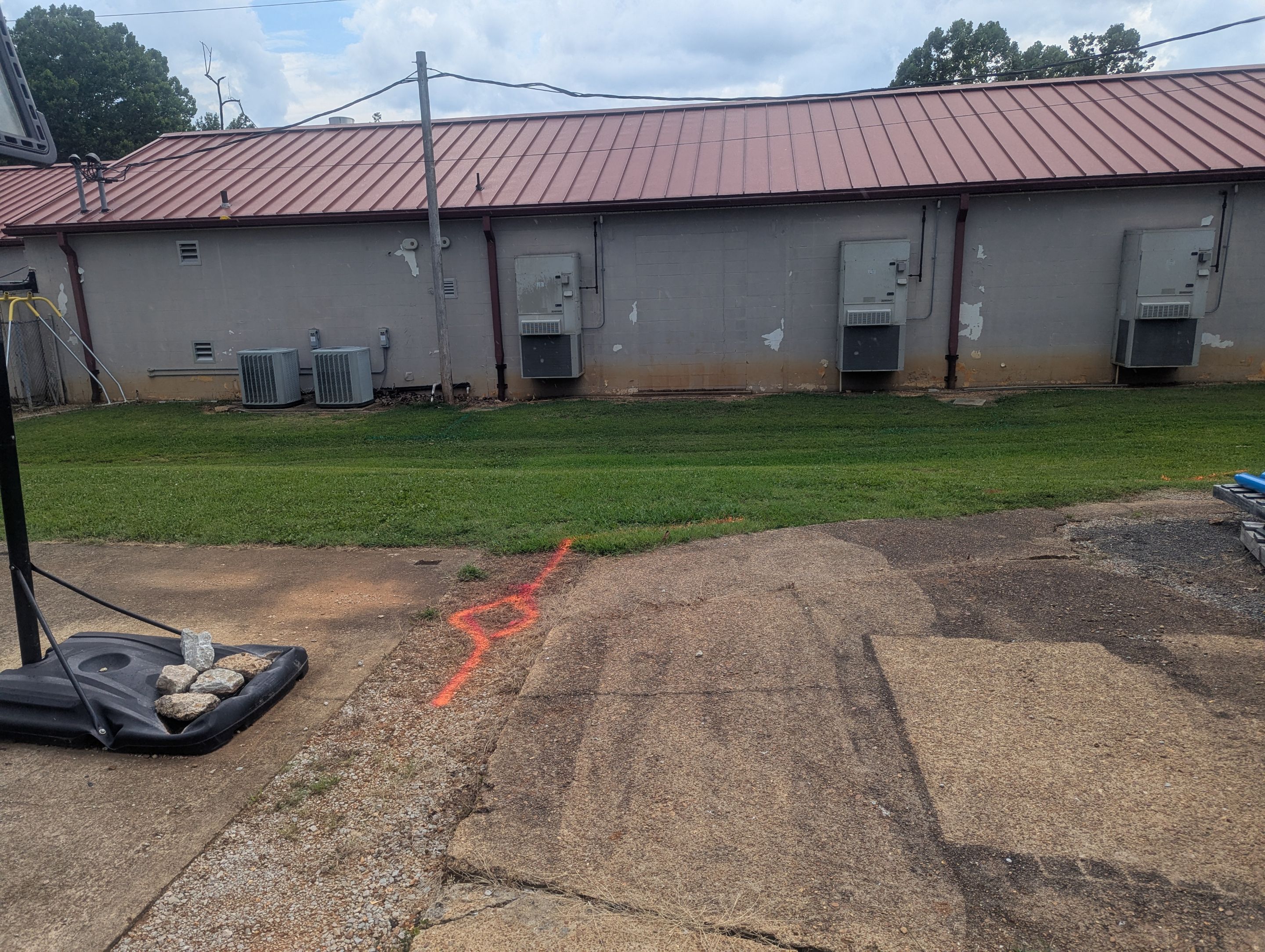 Utility Locate and GPR (School Project) by Alsip Locating Service, LLC