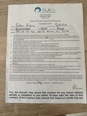 Water Damage Claim in North Miami