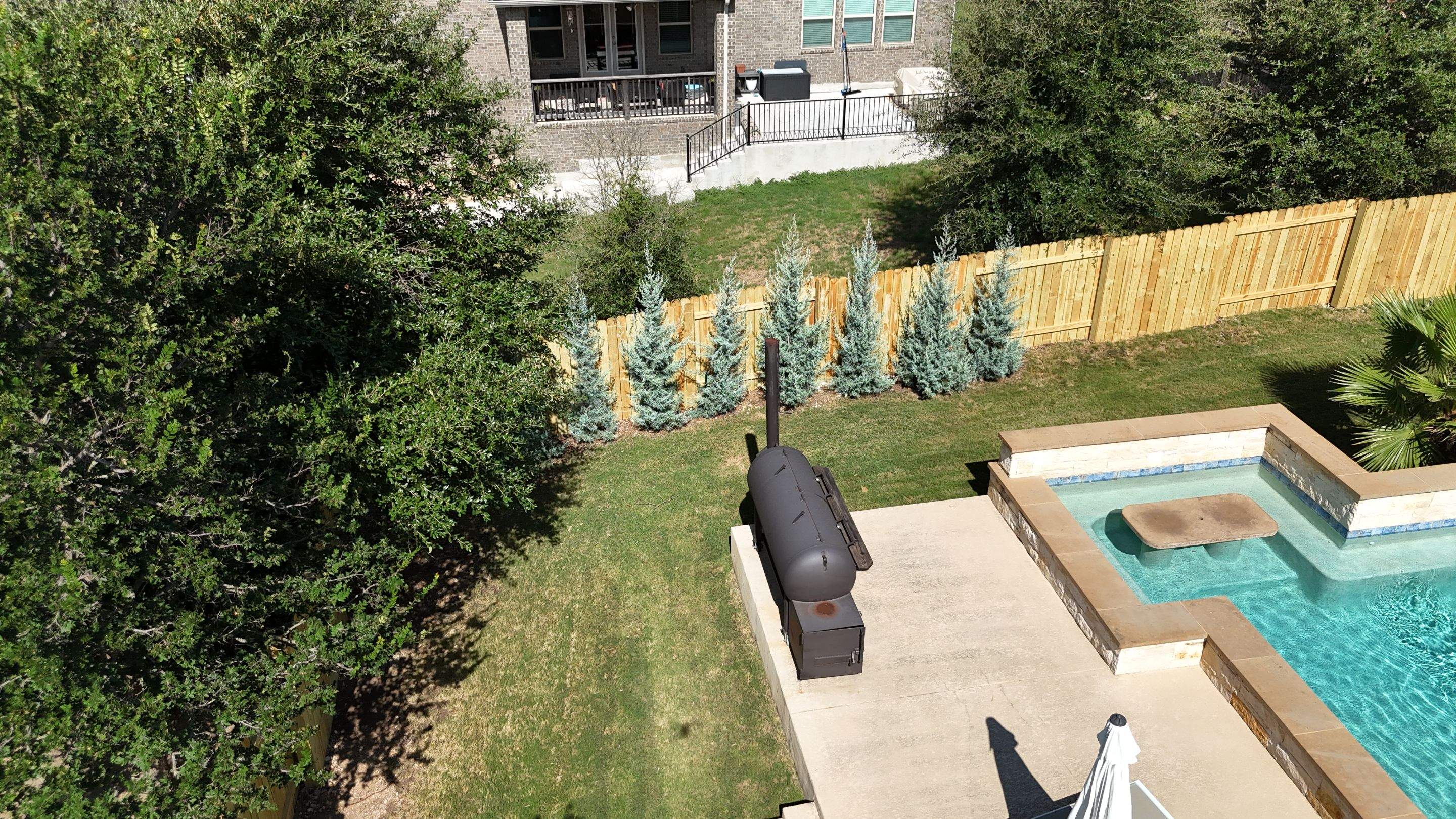 Residential Wood Fence in Austin by RoofsOnly.com