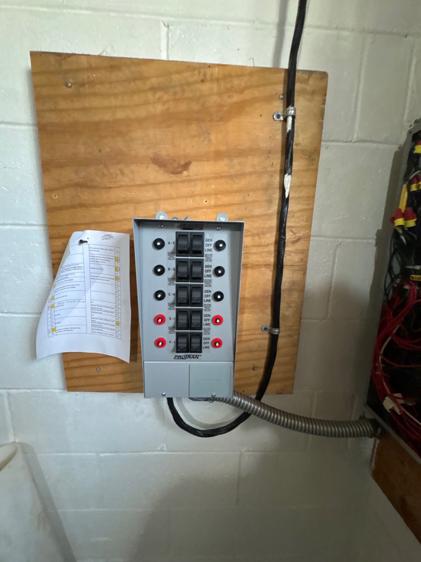  Electrical Service Upgrade & Generator Transfer Switch by Spartan Home Pros