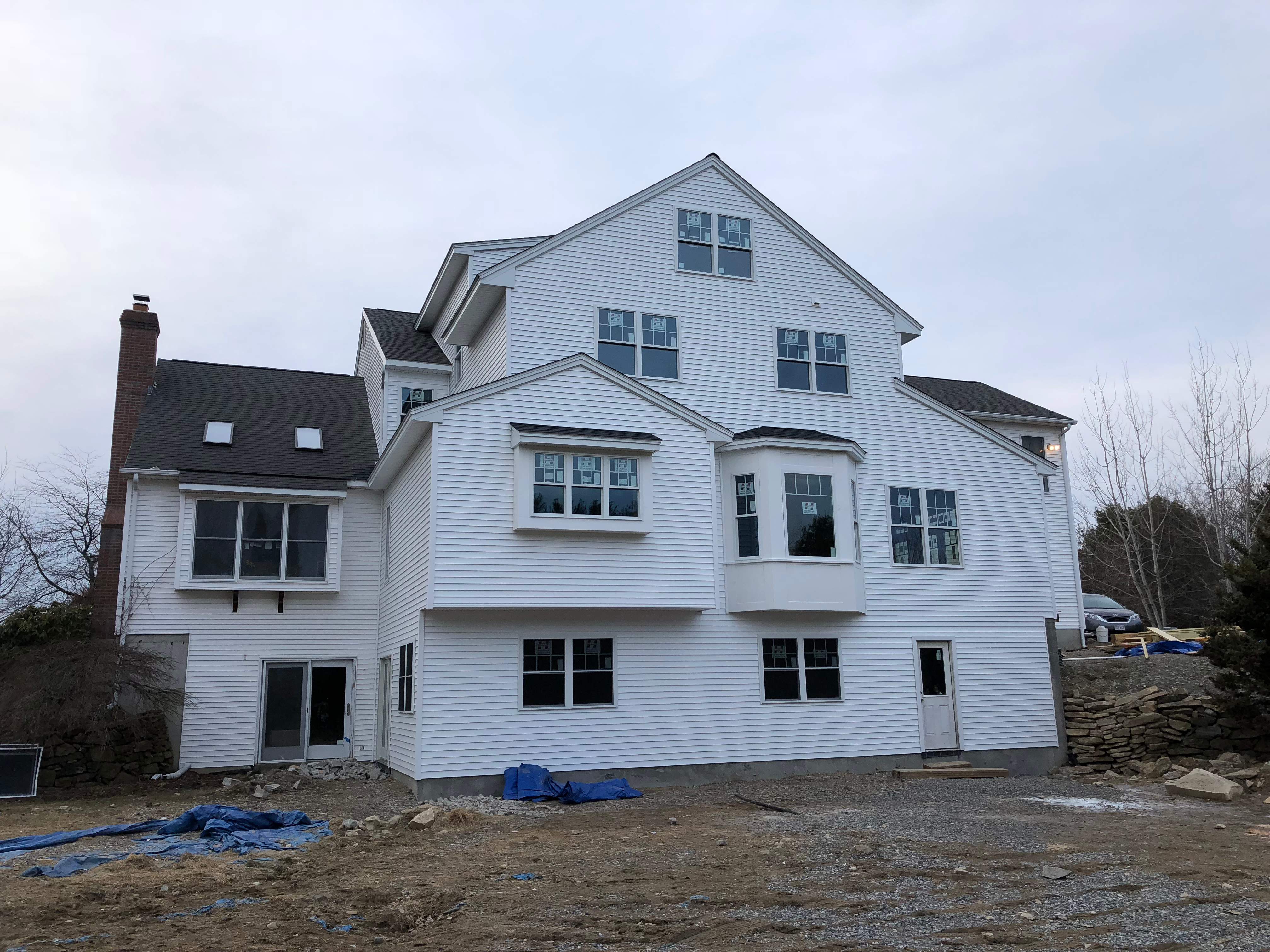 Siding and Window Installation on new addition by UBrothers Construction