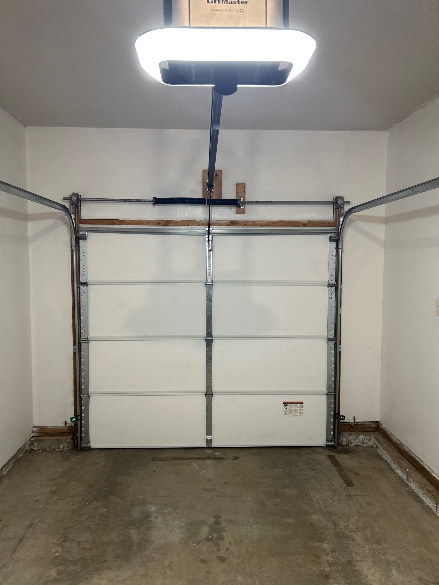 Garage Door Installation using Amarr Lincoln garage door by DiGiorgi Roofing and Siding Inc