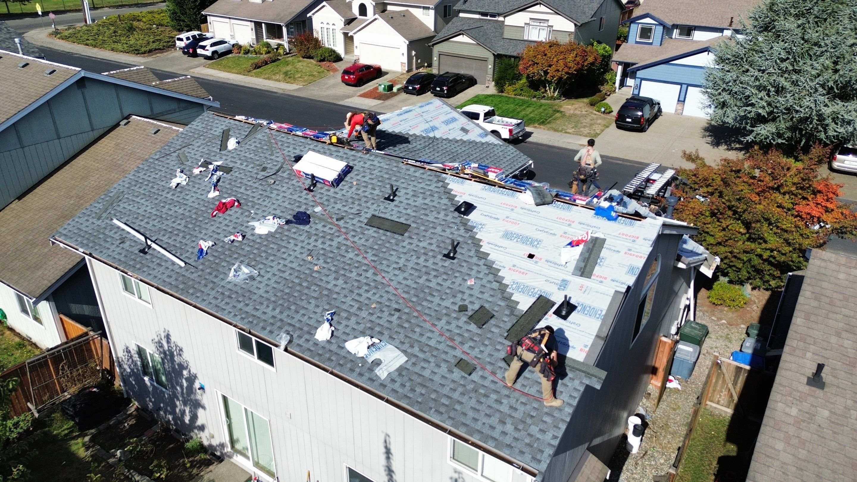 Spanaway WA, GAF Timberline HDZ, Pewter gray by Proline Roofing & Restoration LLC