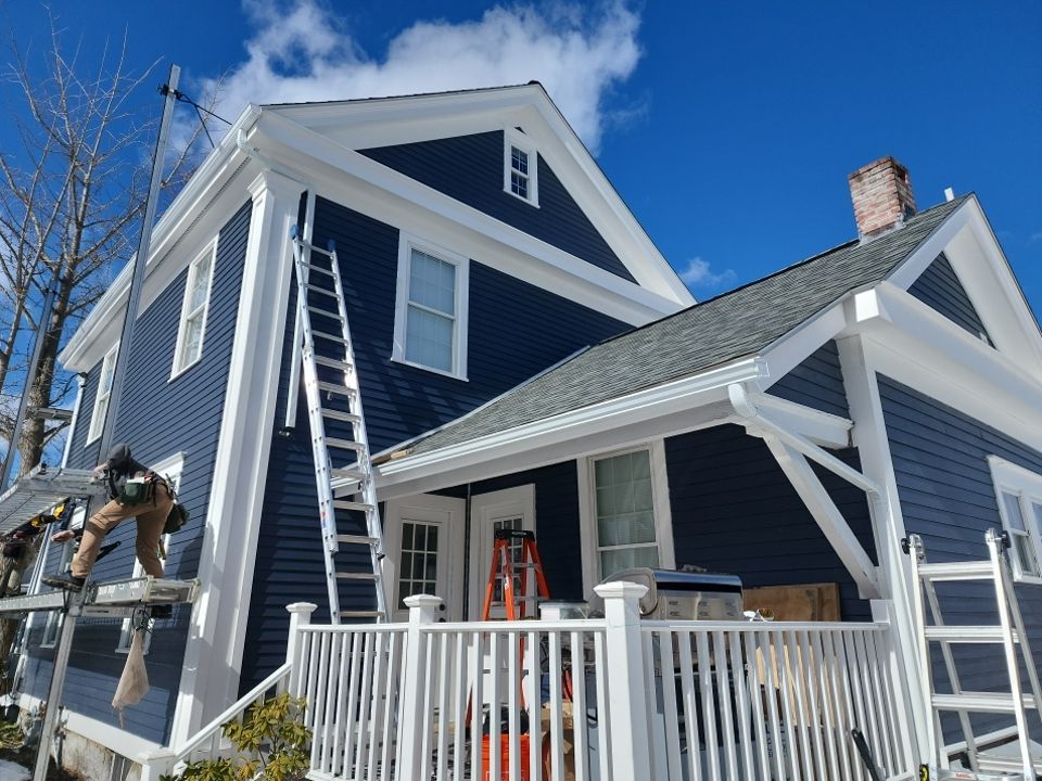 Siding Installation using James Hardie by UBrothers Construction