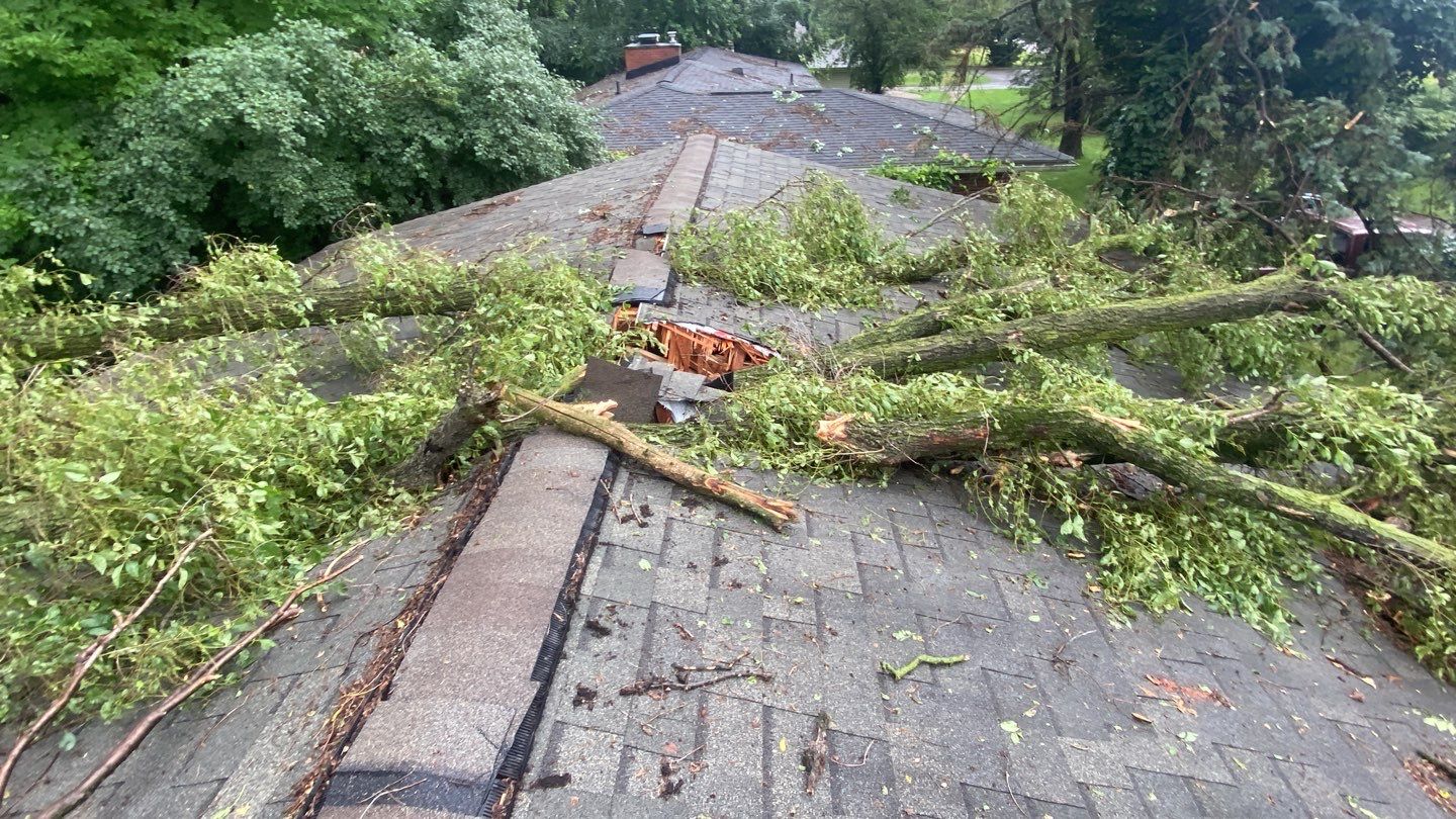 Storm Damage - Exterior Repairs by Bloomfield Construction & Restoration