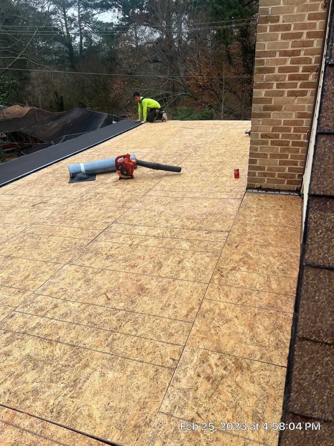  roof replacement using OC trudef duration roofing system by Nailed It Roofing & Remodeling LLC