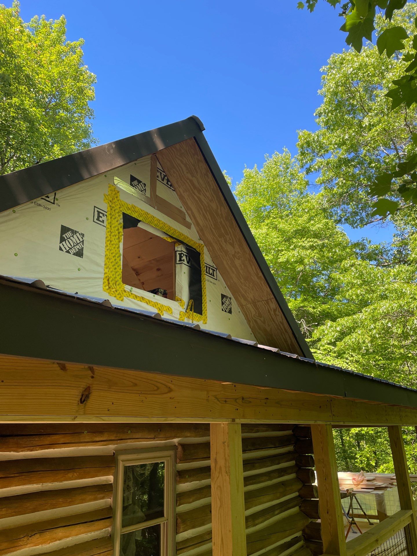Carpentry Project in Zirconia, NC by Secure Restoration