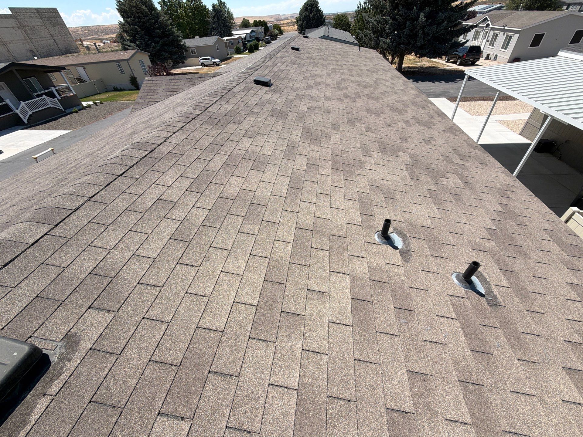 Residential Roof Replacement with Architectural Shingles in Boise by Olive Roofing