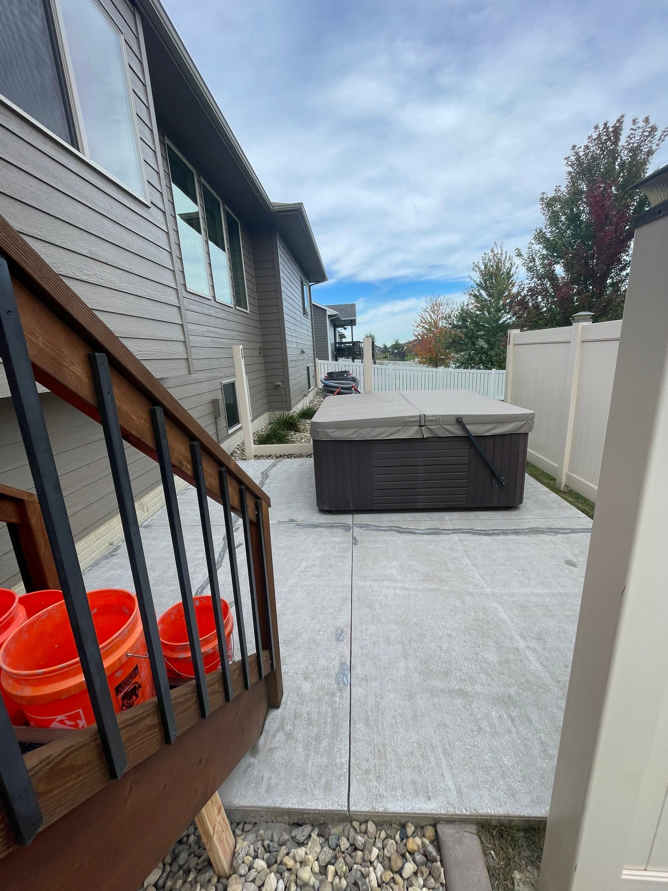 Garage and Patio Concrete Coatings in Sioux Falls by Select Painting, Coatings & Garage Cabinets