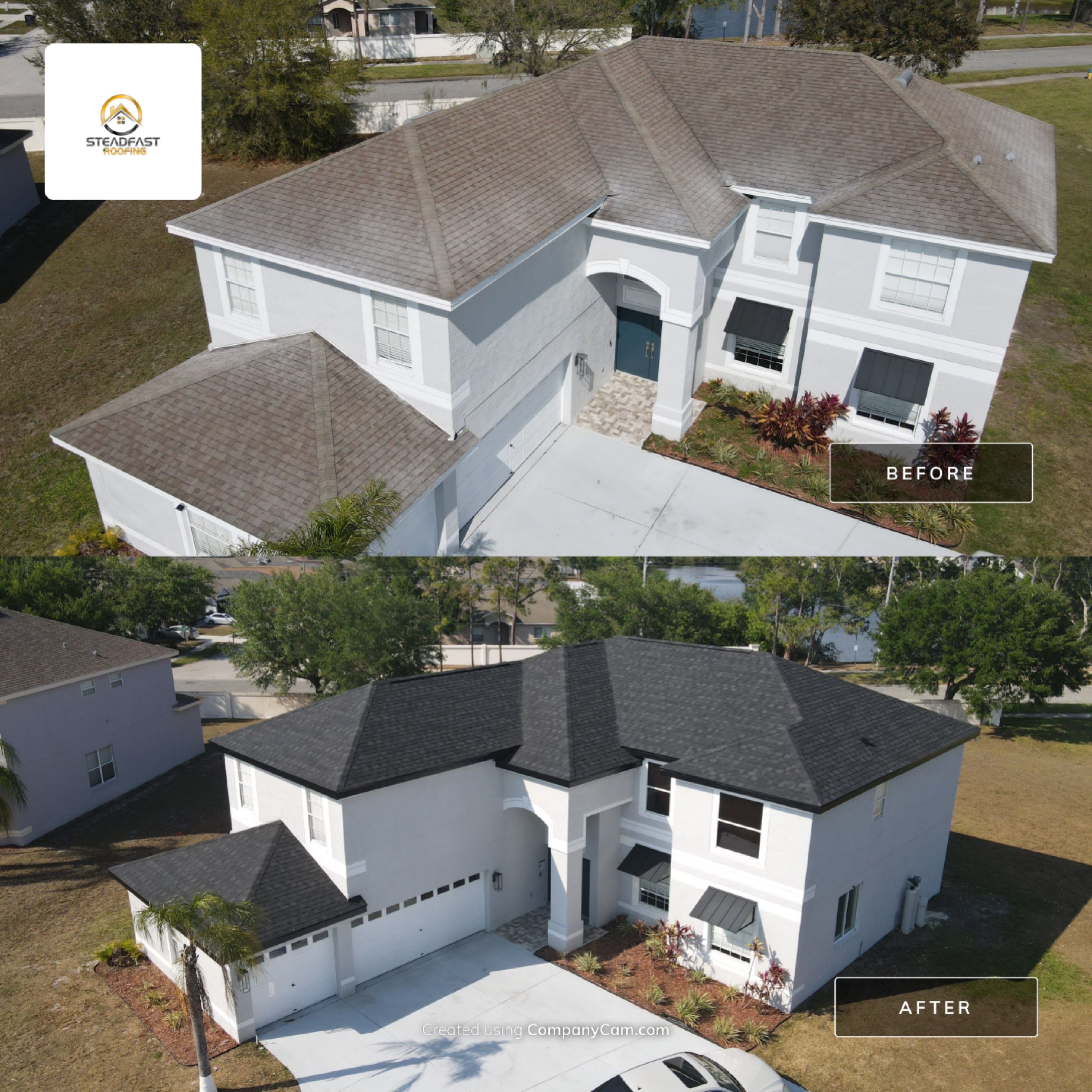 Roof Replacement in Riverview, FL by Steadfast Roofing
