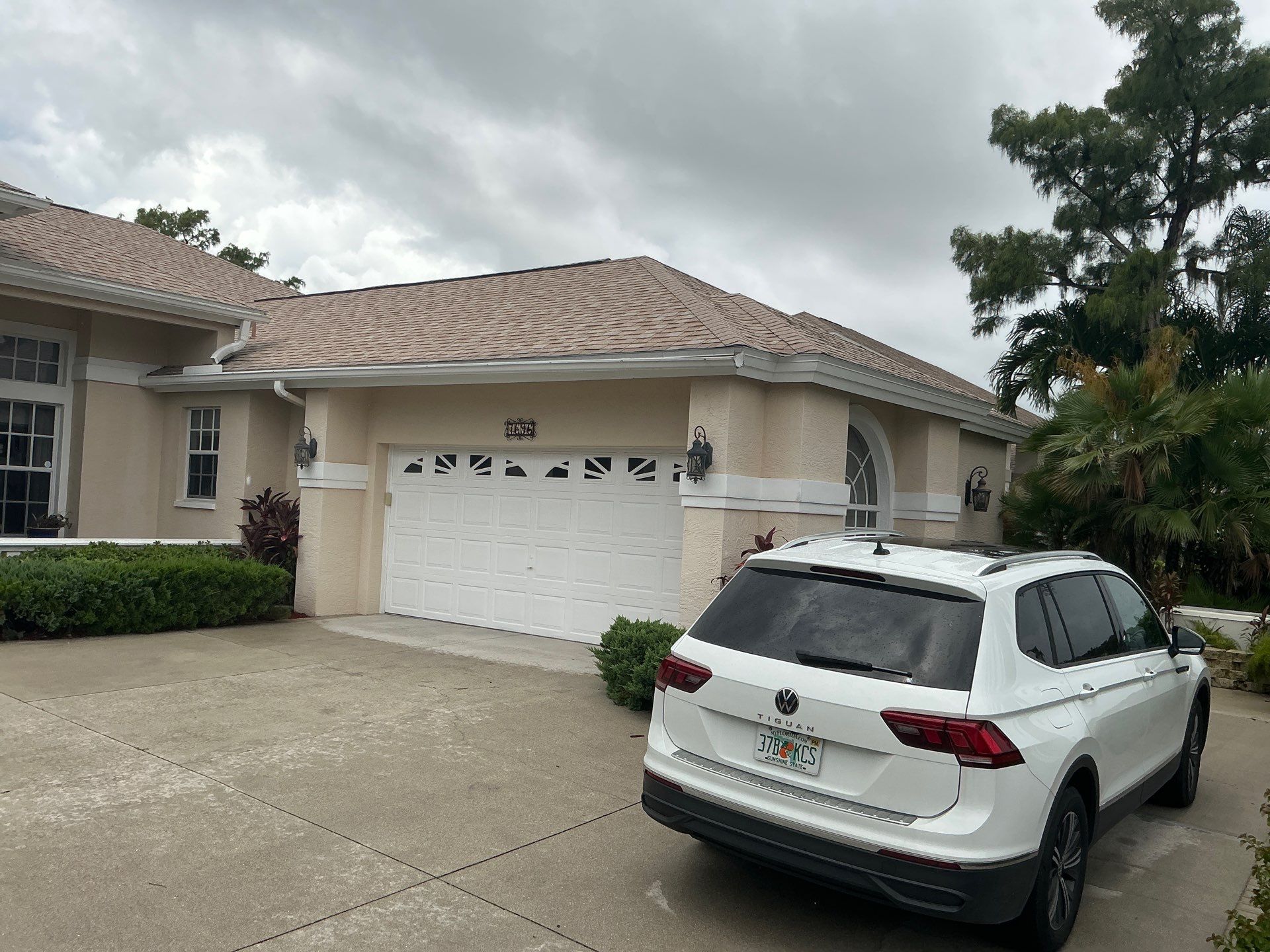 Splash Guard System Installation in Fort Myers FL by Gutter Professor by Gutter Professors