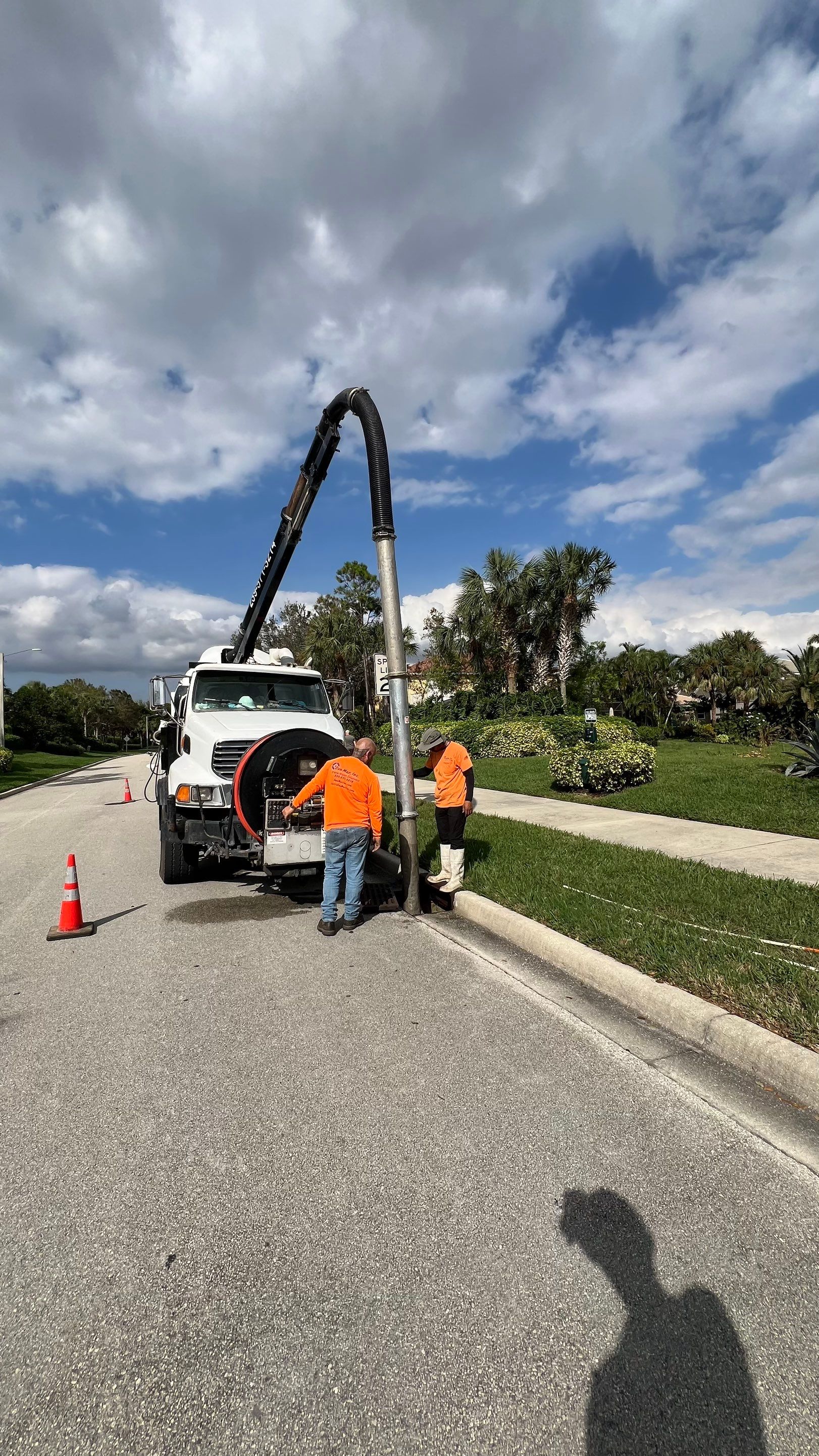 Community Stormwater System Catch Basin Cleaning by APS Power & Water